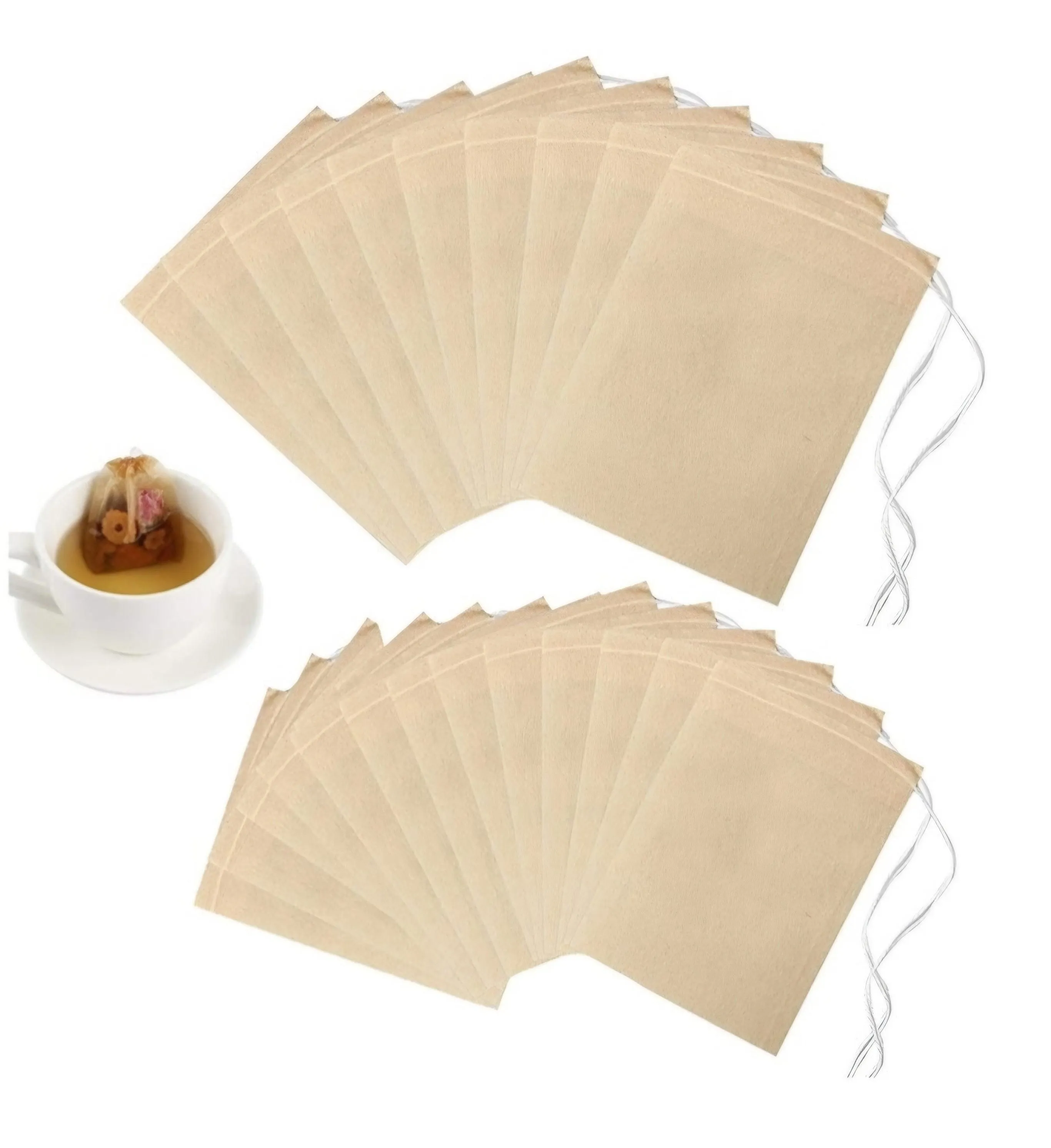 14 Disposable tea bags