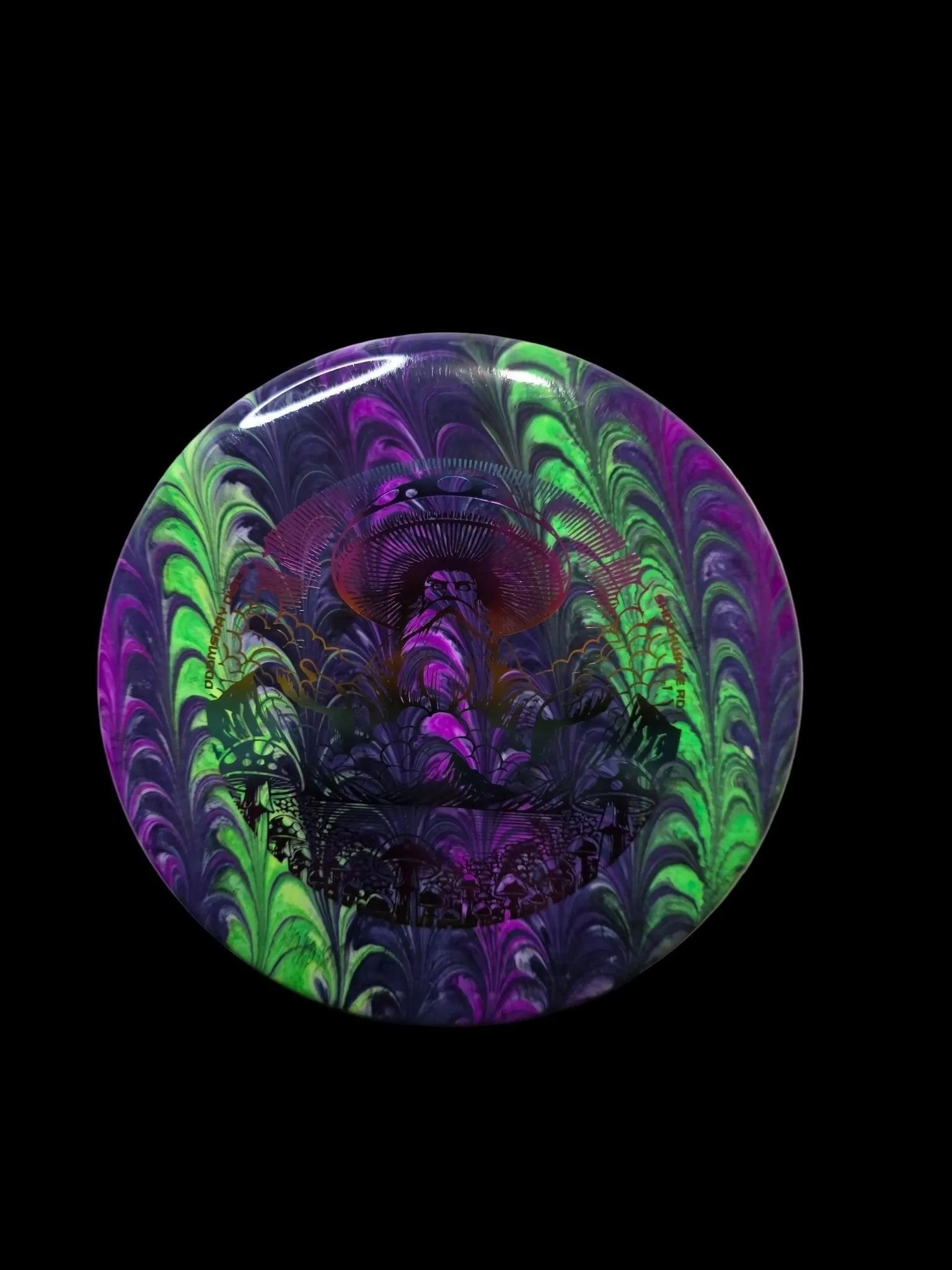 Hand Dyed Rot in Shockwave Plastic