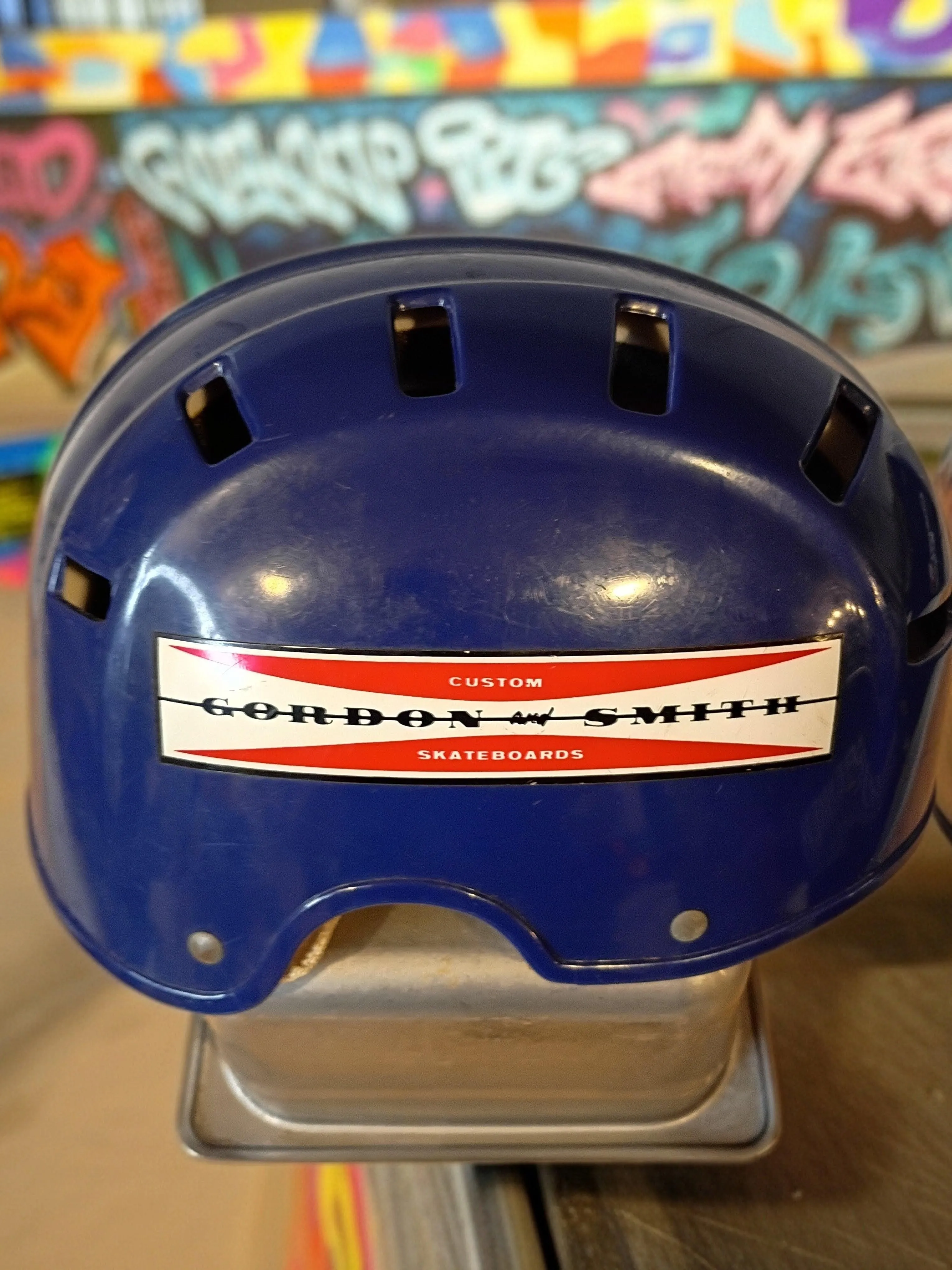 1970s Gordon & Smith Skate Helmet with Iconic G&S Decal – Used
