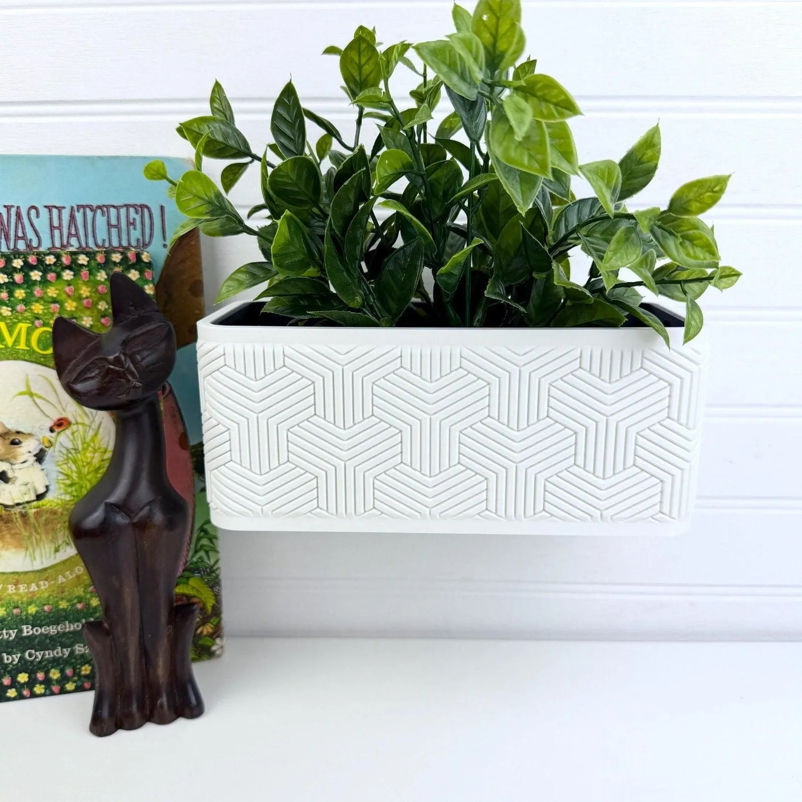 Geometrix Wall Planter, Indoor Hanging Plant Pot, Modern Geometric