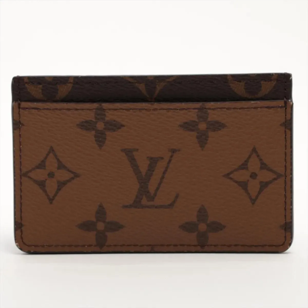 Louis Vuitton Card Holder Monogram Reverse (Full Set) 3255
