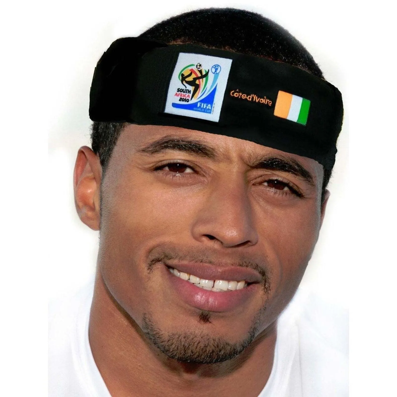 Official FIFA Soccer Headband 50-Count Case Pack – Ivory Coast – Vintage/Collectible (2010 Collection)