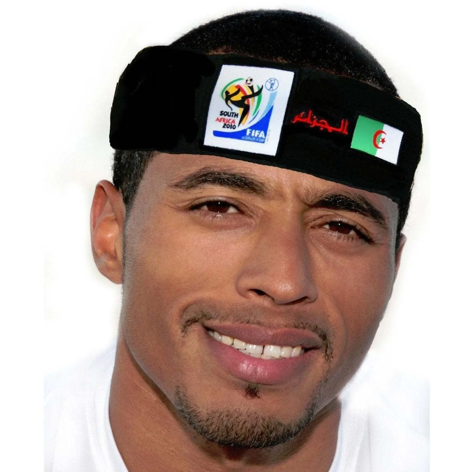 Official FIFA Soccer Headband 50-Count Case Pack – Algeria – Vintage/Collectible (2010 Collection)