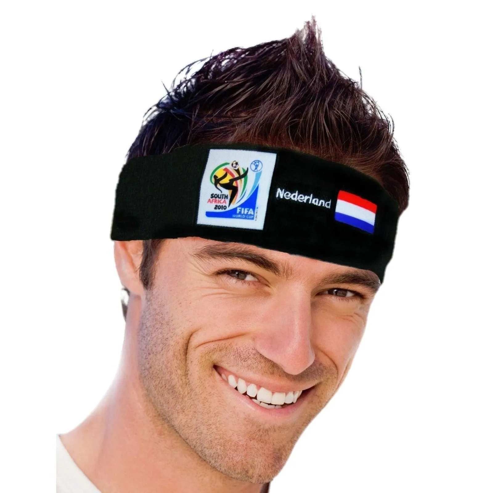 Official FIFA Soccer Headband 50-Count Case Pack – Holland – Vintage/Collectible (2010 Collection)