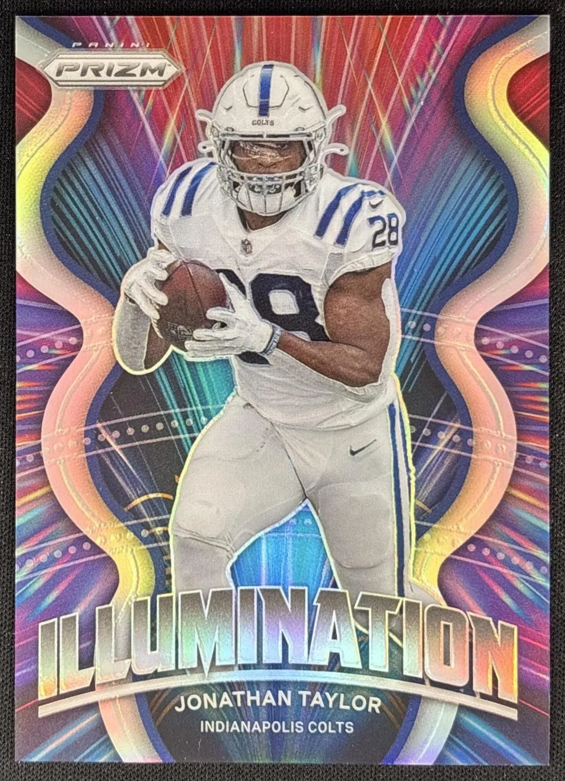 Jonathan Taylor 2021 Panini Prizm Illumination Colts