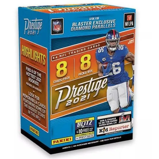 Panini Prestige 2021 Football Cards Blaster