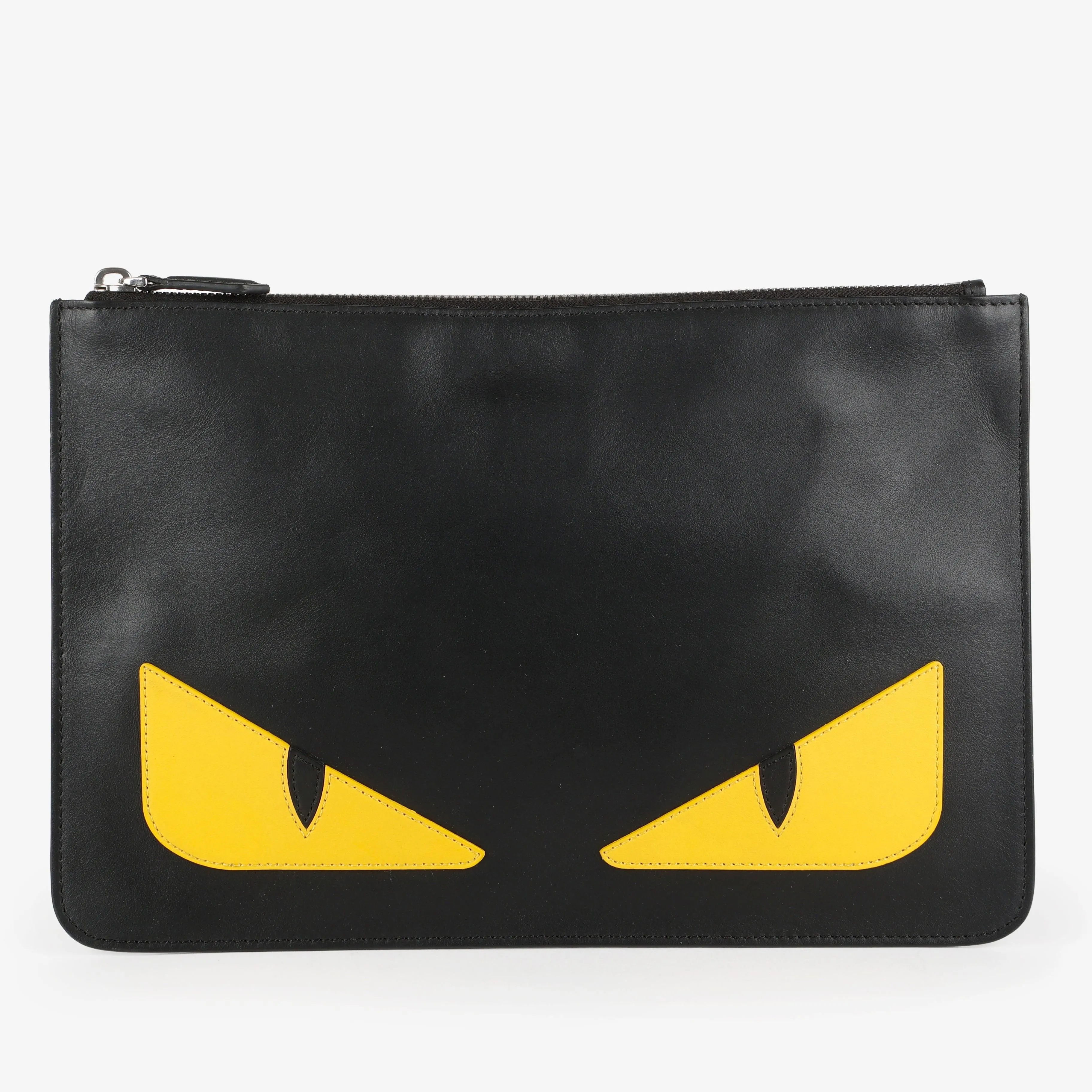 Monster Bug Zip Pouch, Black/Yellow