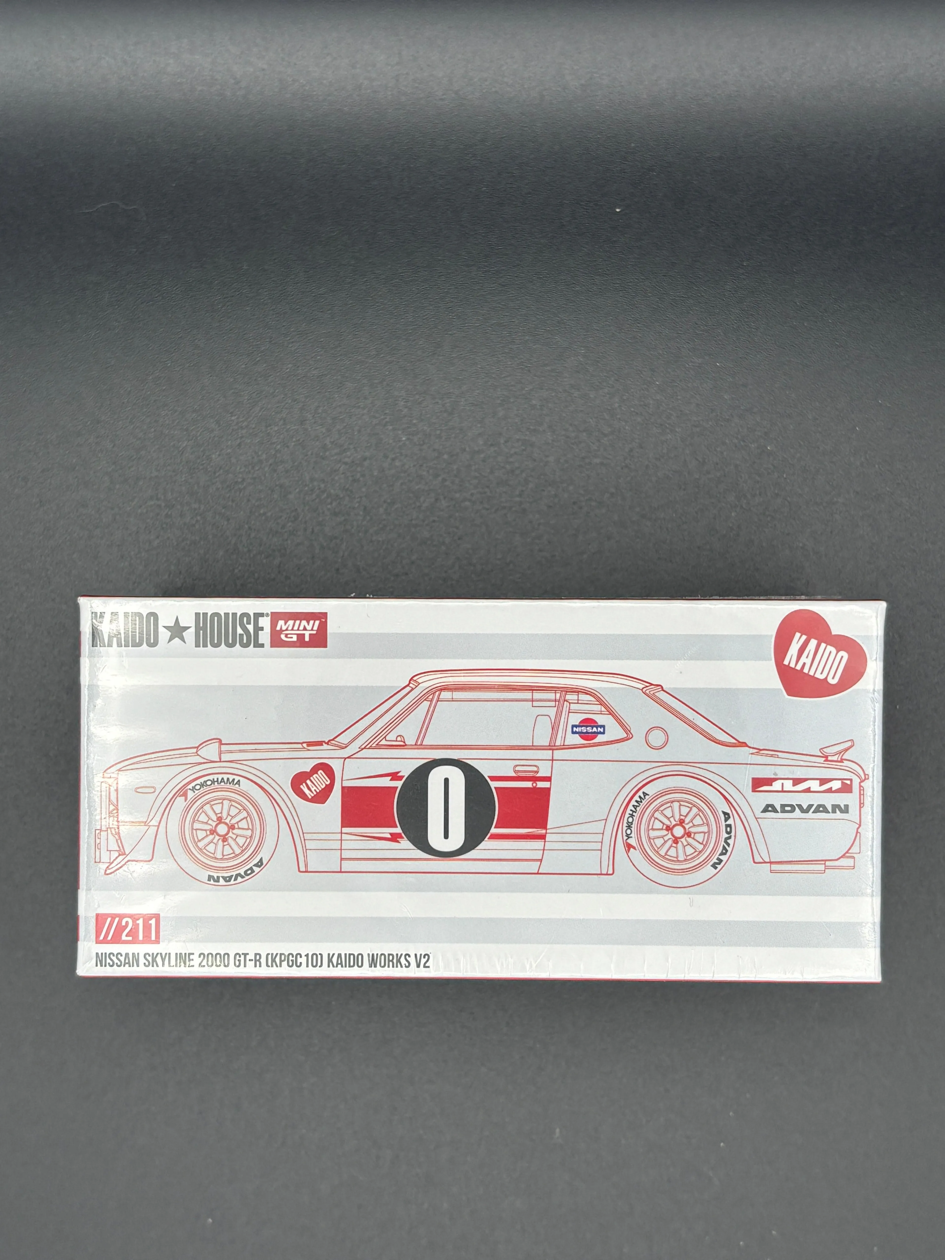 Kaido House Nissan Skyline 2000GT-R (KPGC10) Kaido Works V2 KHMG211 Sealed