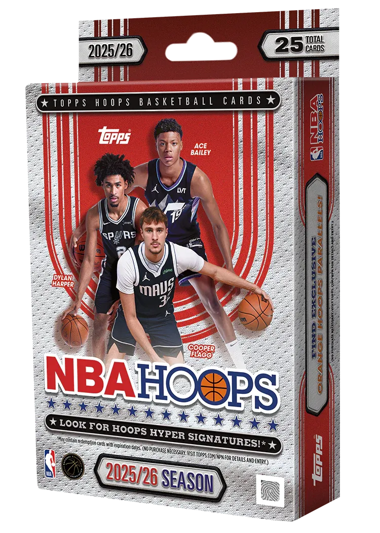 2025-26 Topps NBA Hoops Basketball Hanger Box