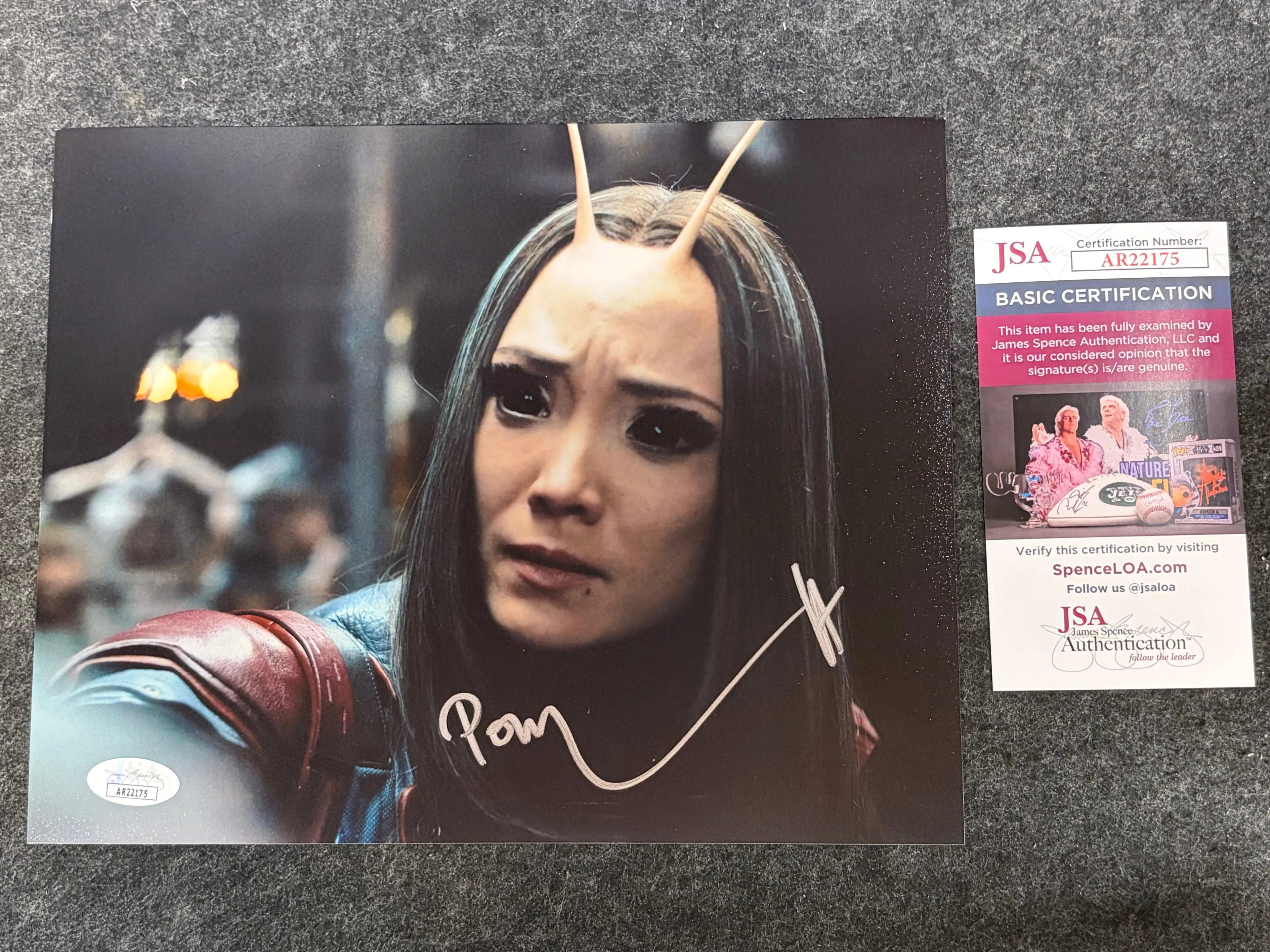 Pom Klementieff Signed 8x10 Photo Mantis Guardians of the Galaxy - JSA COA