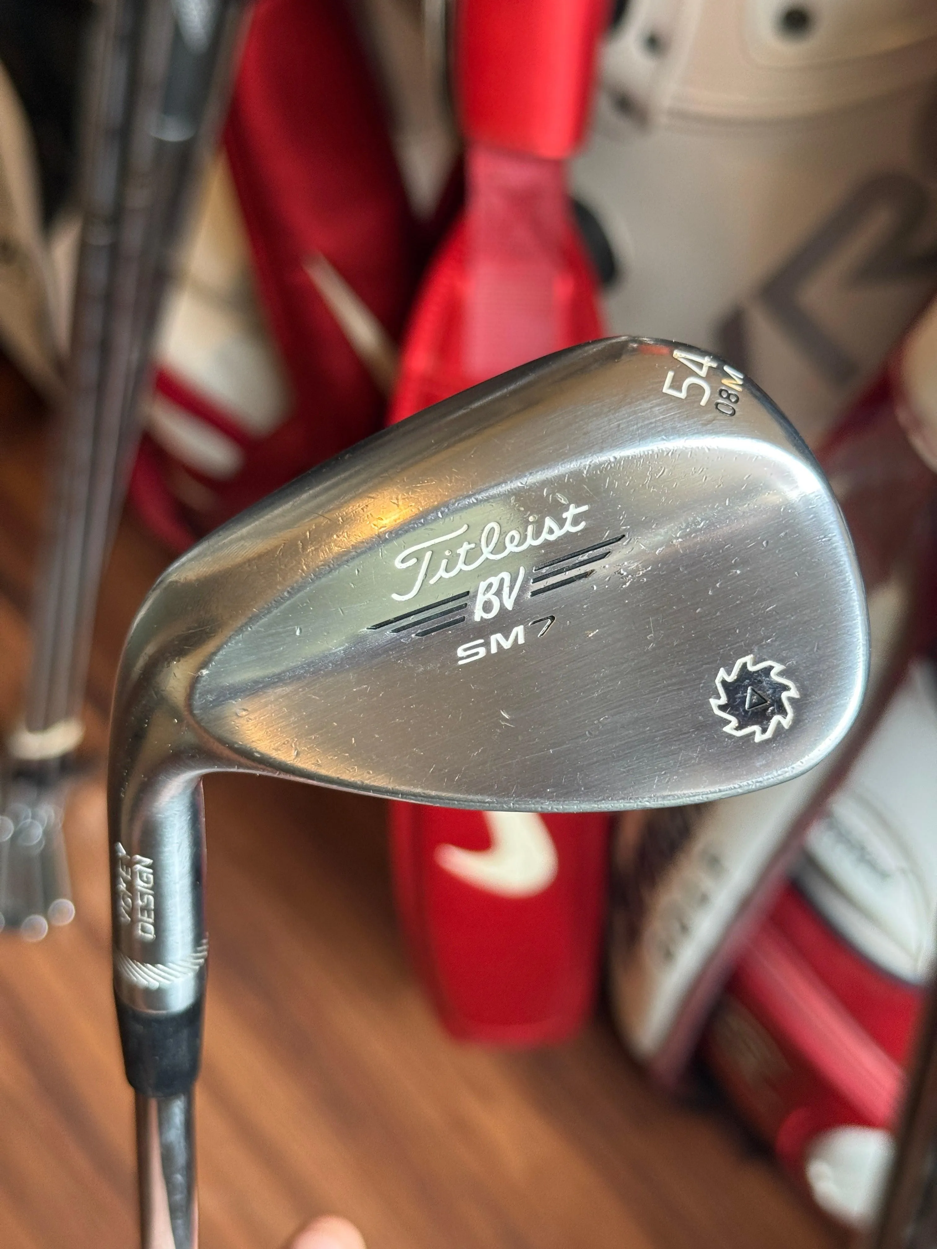 Titleist Vokey SM7 54°-8° M Grind Wedge Left Handed