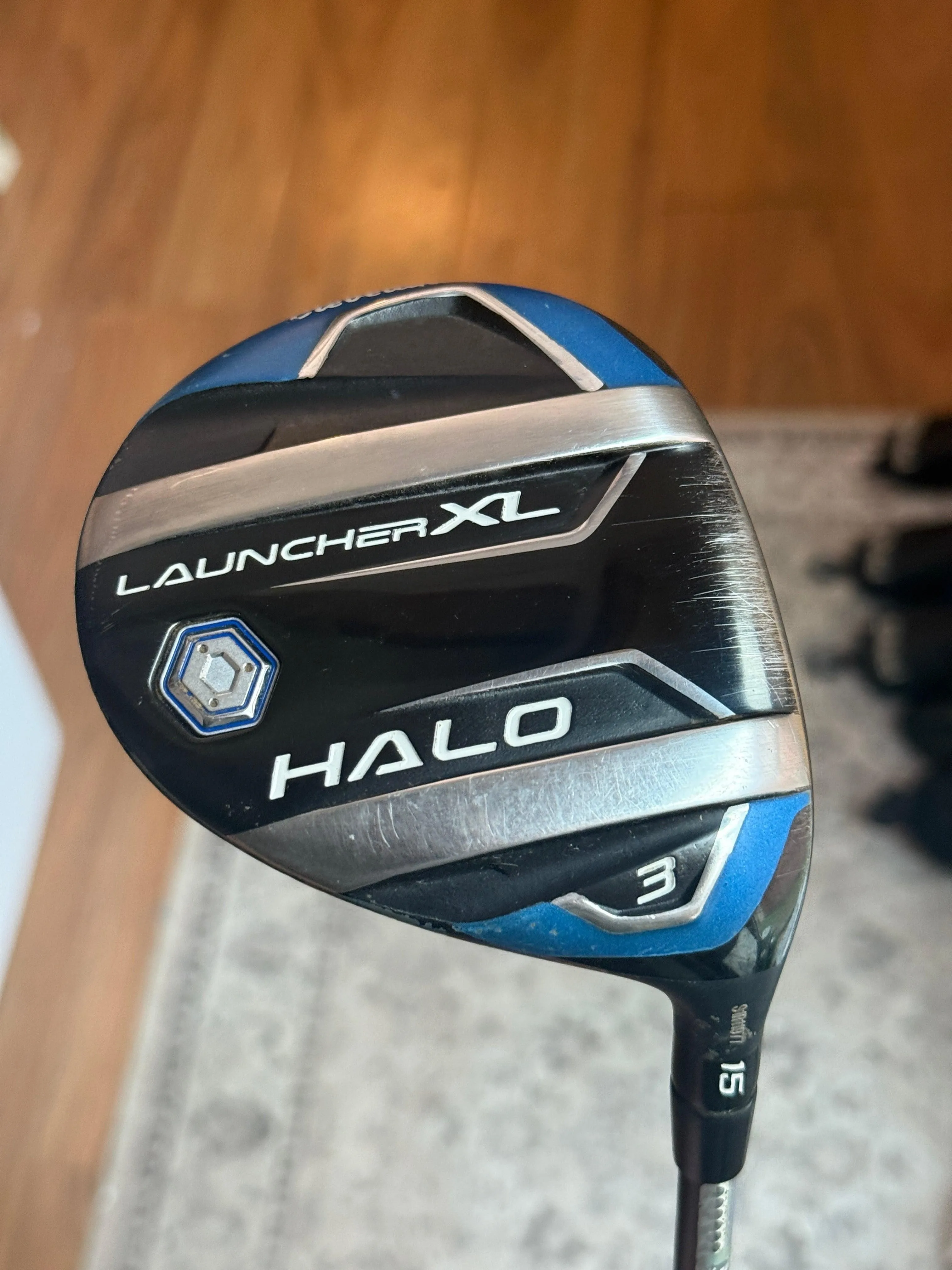 Cleveland Halo XL Launcher 15° 3 Wood w/Ladies Flex Graphite Shaft