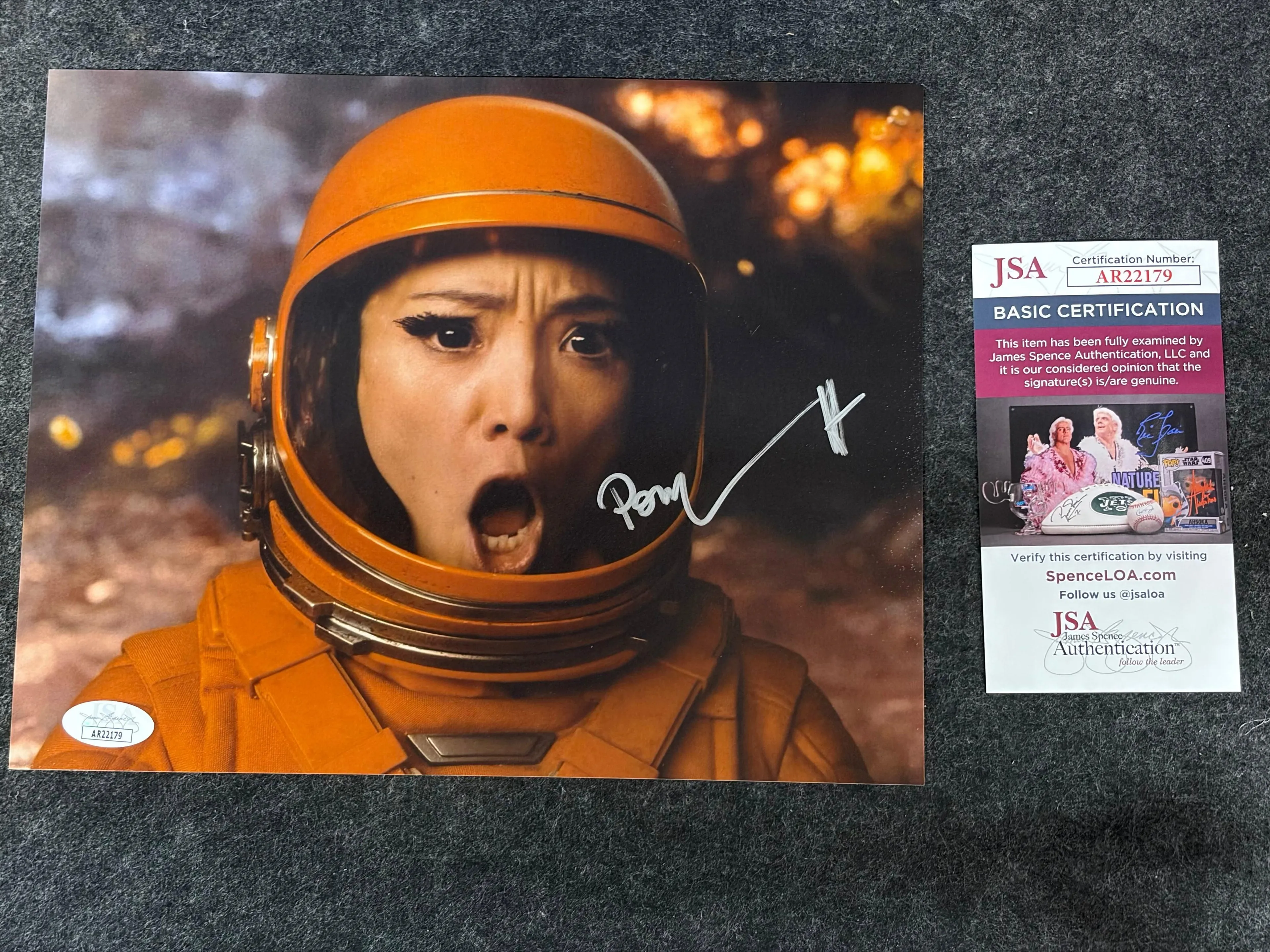 Pom Klementieff Signed 8x10 Photo Mantis Guardians of the Galaxy - JSA COA