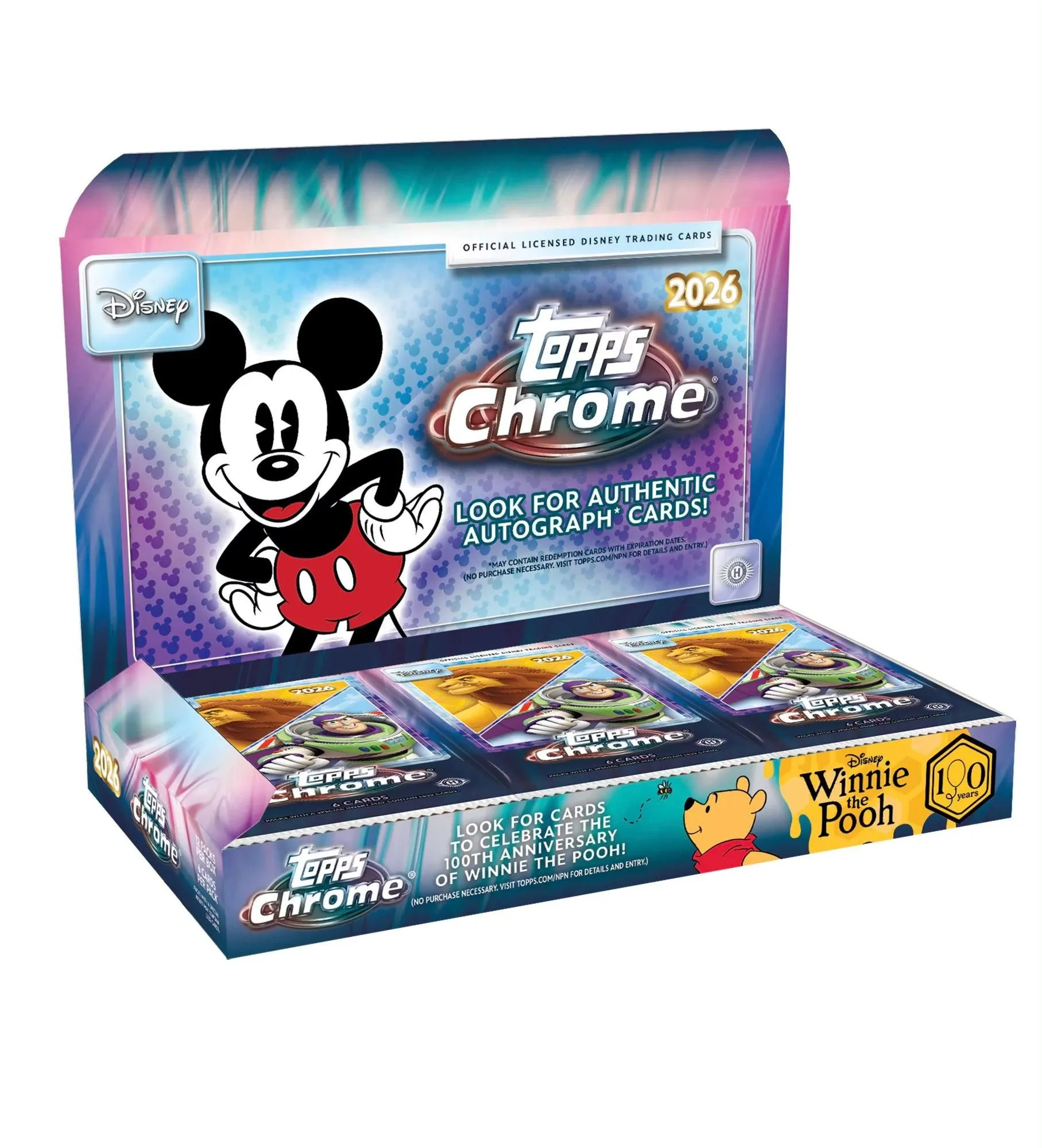 Topps Chrome 2026 Disney Hobby Box