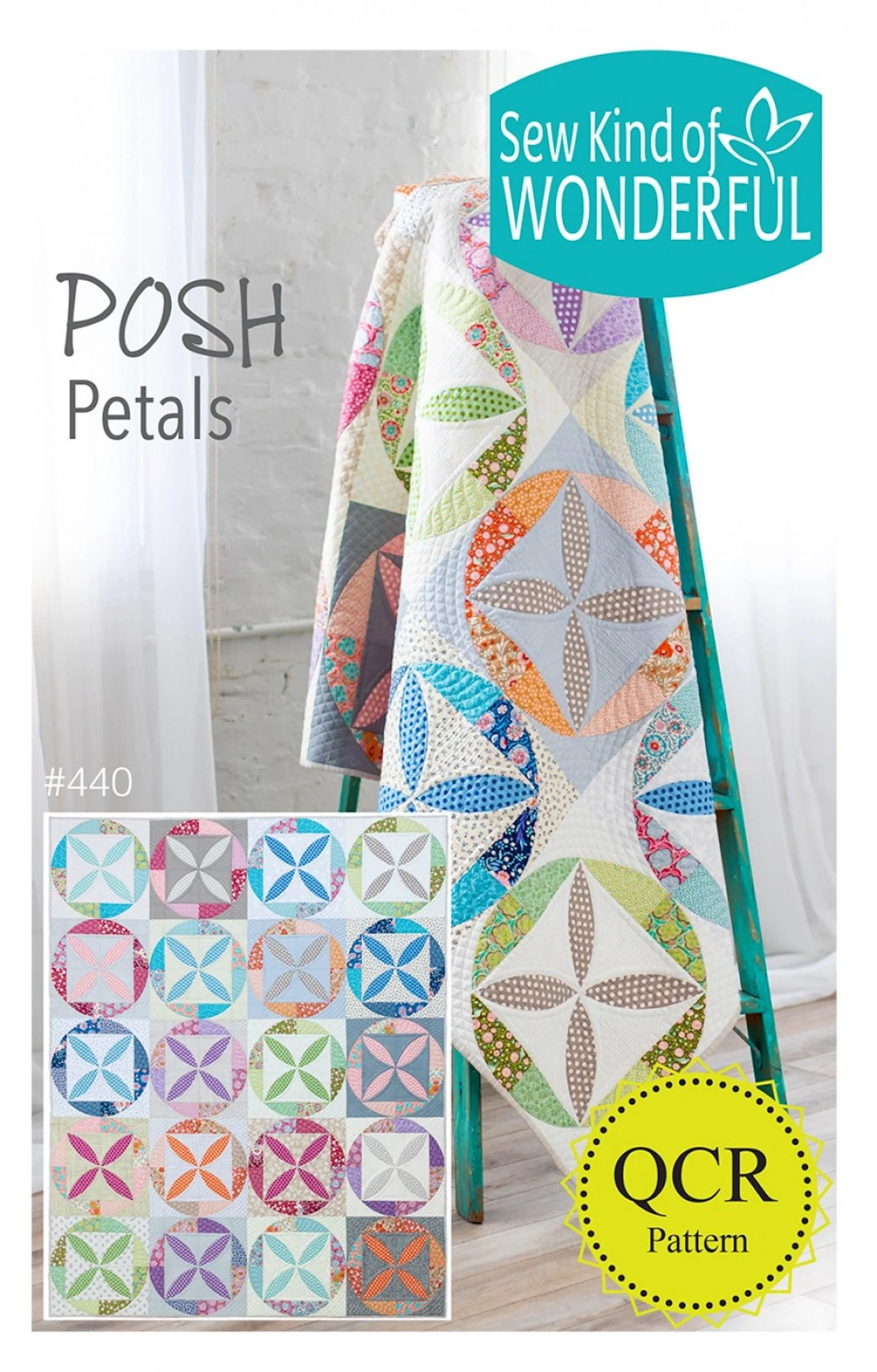 Posh Petals QCR Pattern