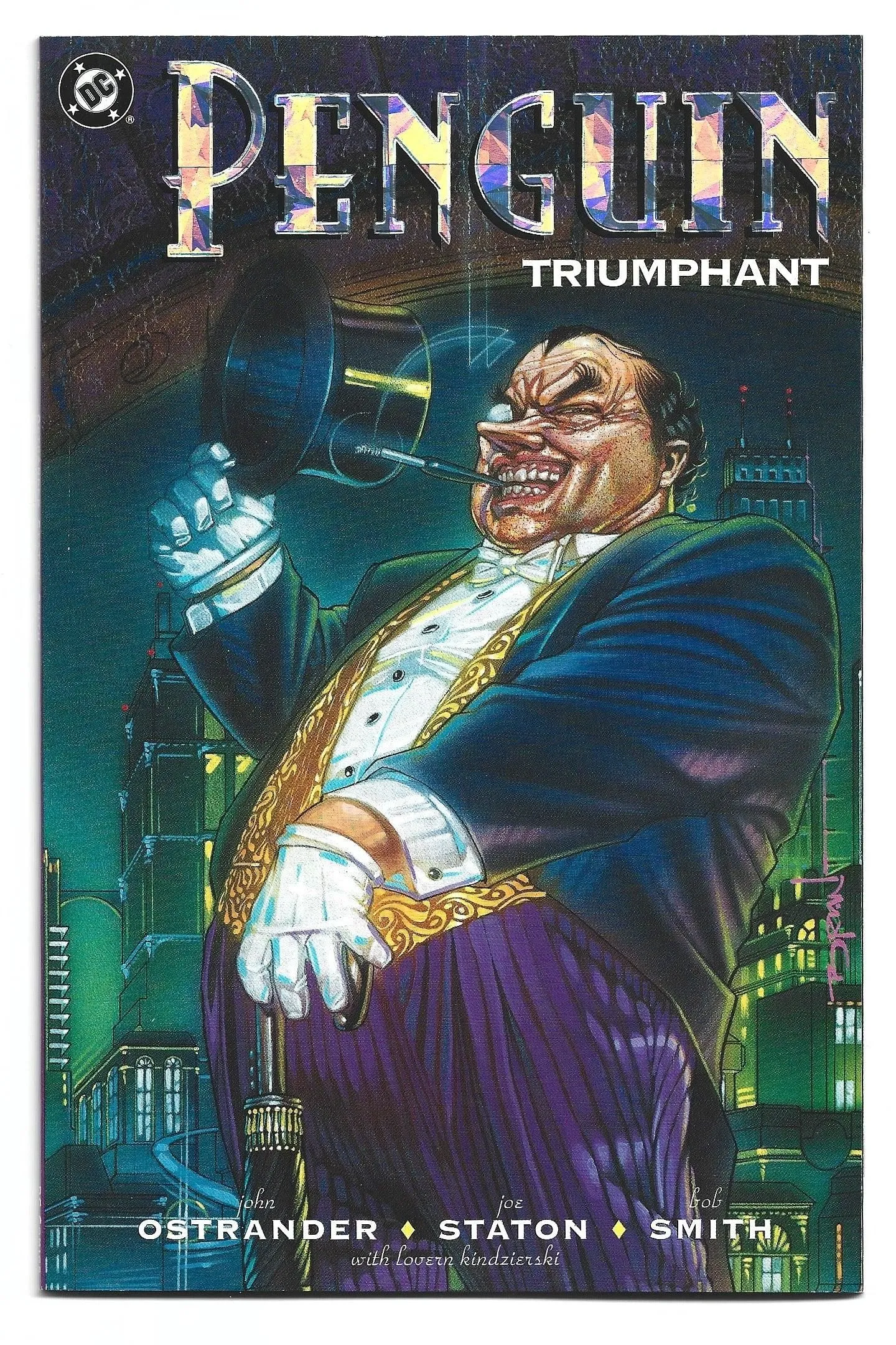 Penguin Triumphant square bound Foil Cover