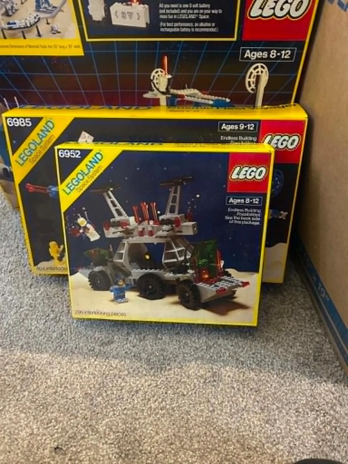 LEGO Space: Solar Power Transporter (6952) Complete Set w/ Box and Instructions
