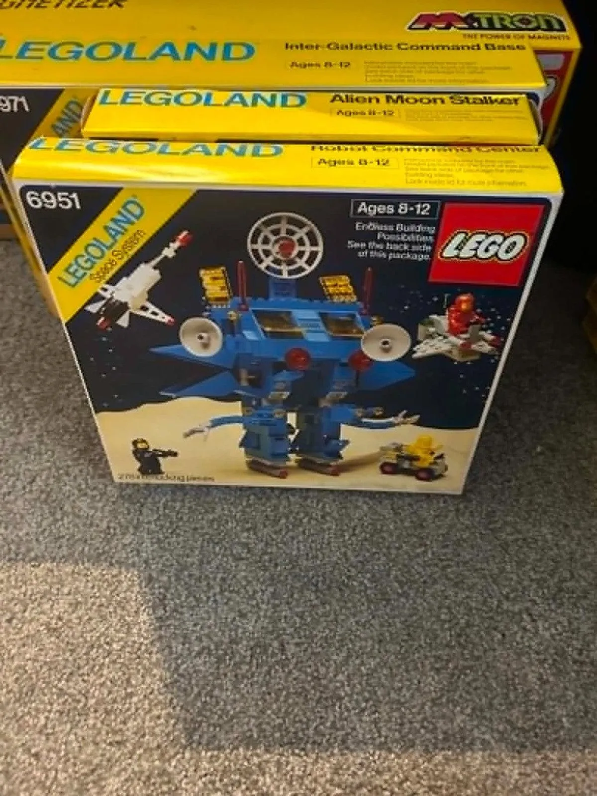 LEGO LEGOLAND: Robot Command Center (6951) Complete Set w/ Box and Instructions