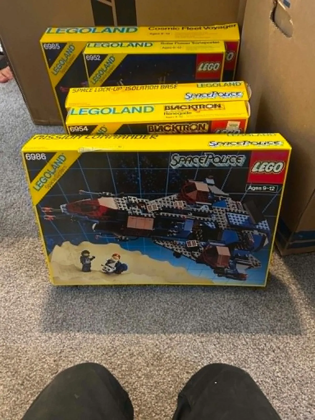 LEGO Space: Mission Commander (6986) Complete Set w/ Box and Instructions