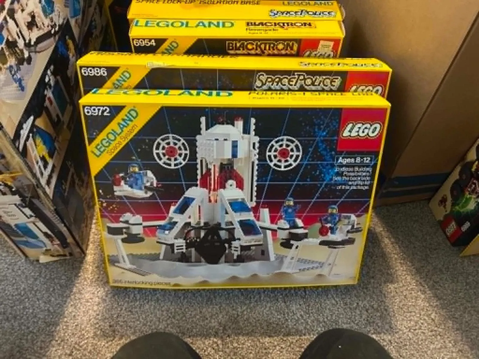 LEGO Space: Polaris I Space Lab (6972) Complete Set w/ Box and Instructions