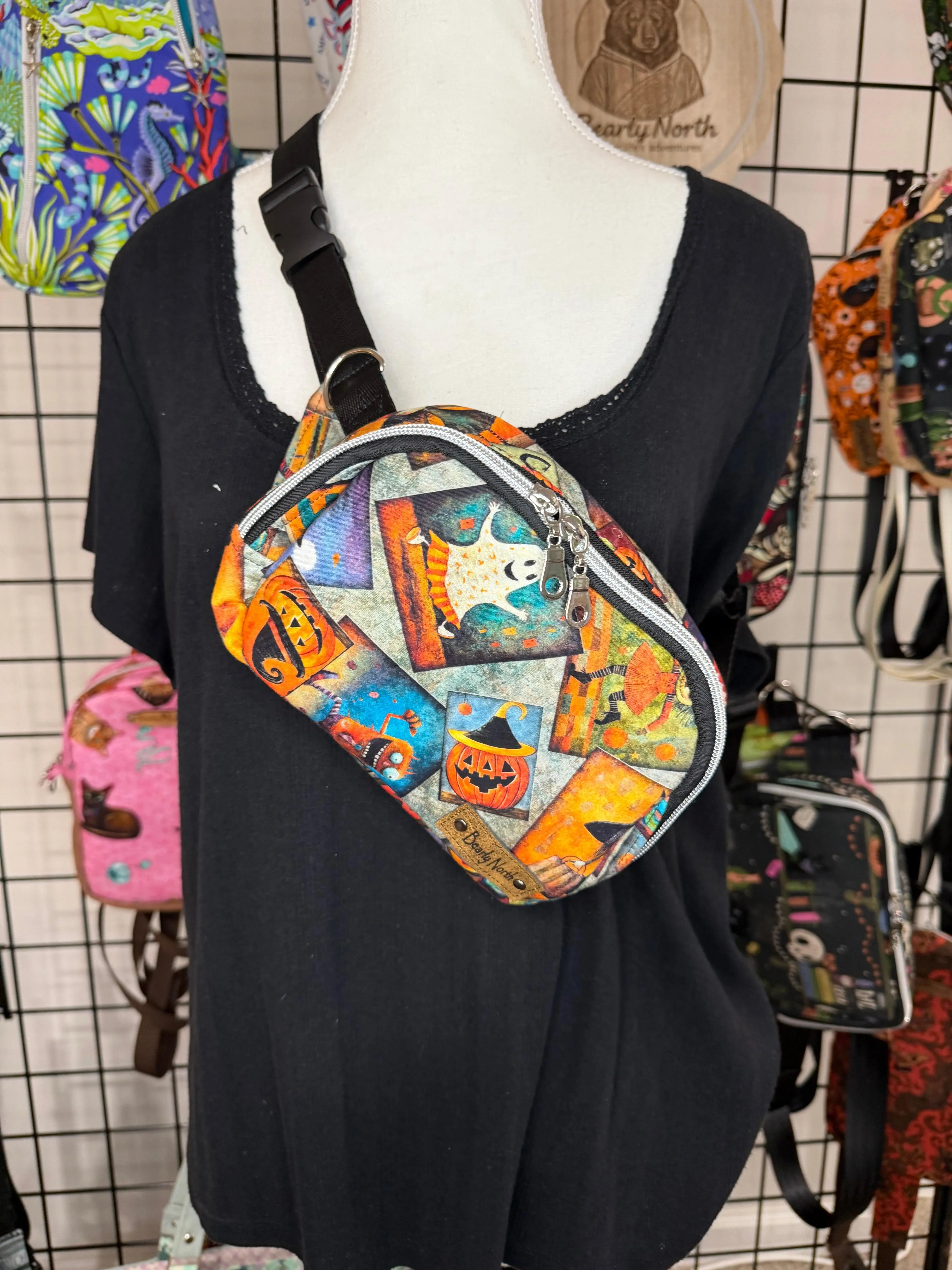 Happy Halloween Small Louie Sling to Waist Bag