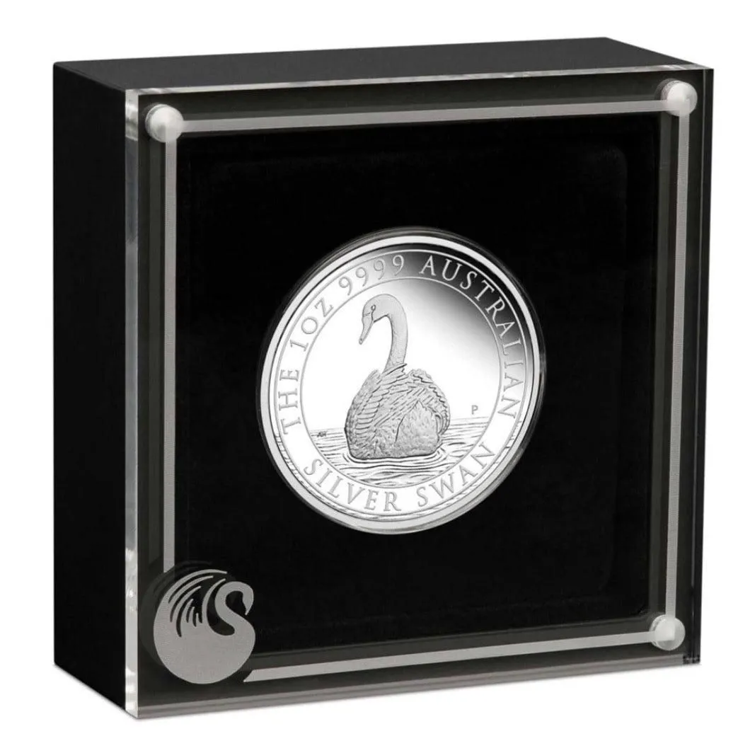 2023 $1 Australian Swan 1oz Silver Proof Coin | Boxed with COA | Mintage 2,500