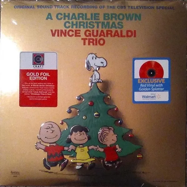 Vince Guaraldi Trio - A Charlie Brown Christmas  (LP, Album, Ltd, RE, Red)