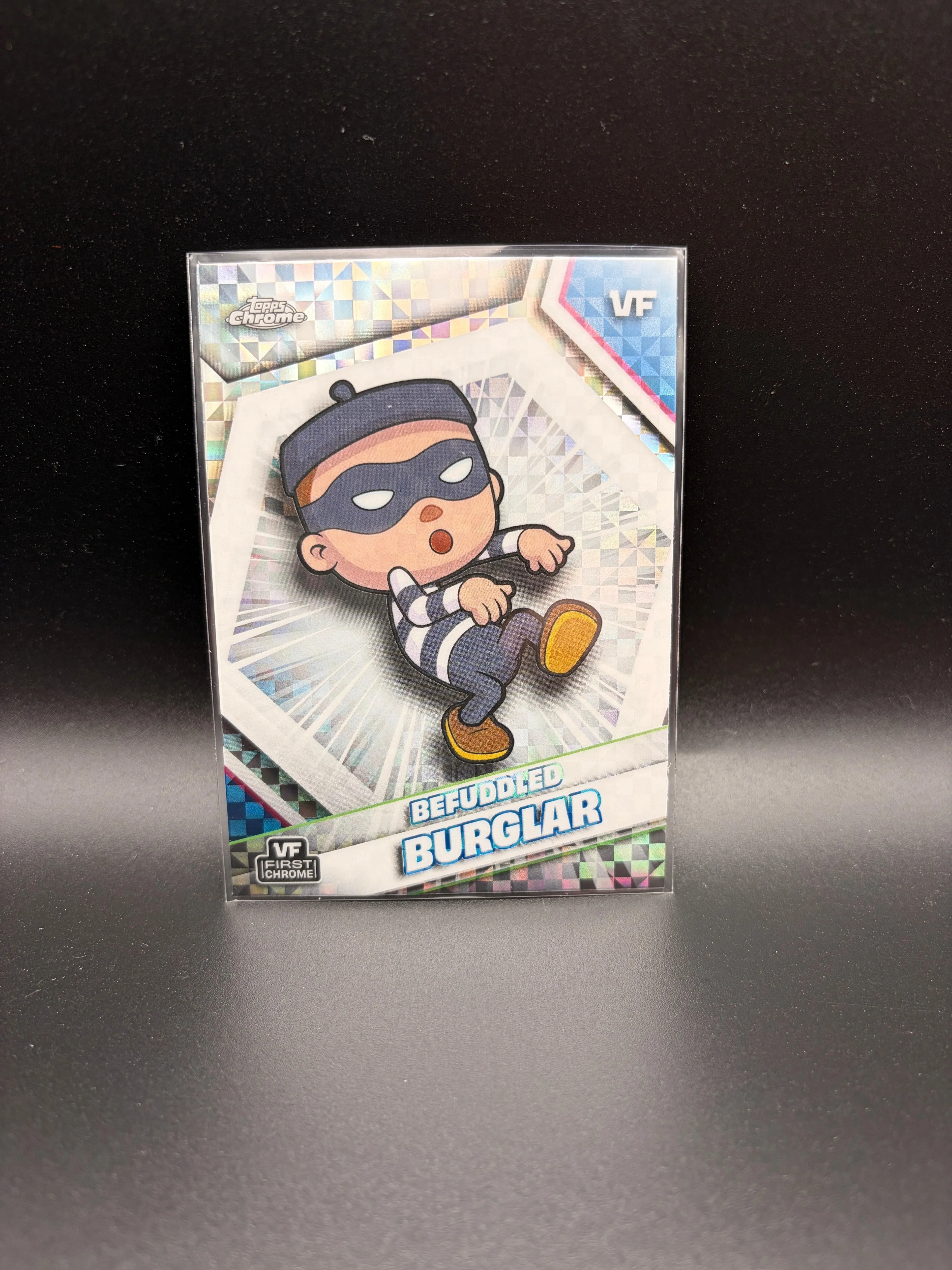 2026 Topps Chrome Veefriends - Befuddled Burglar - X-Fractor #32