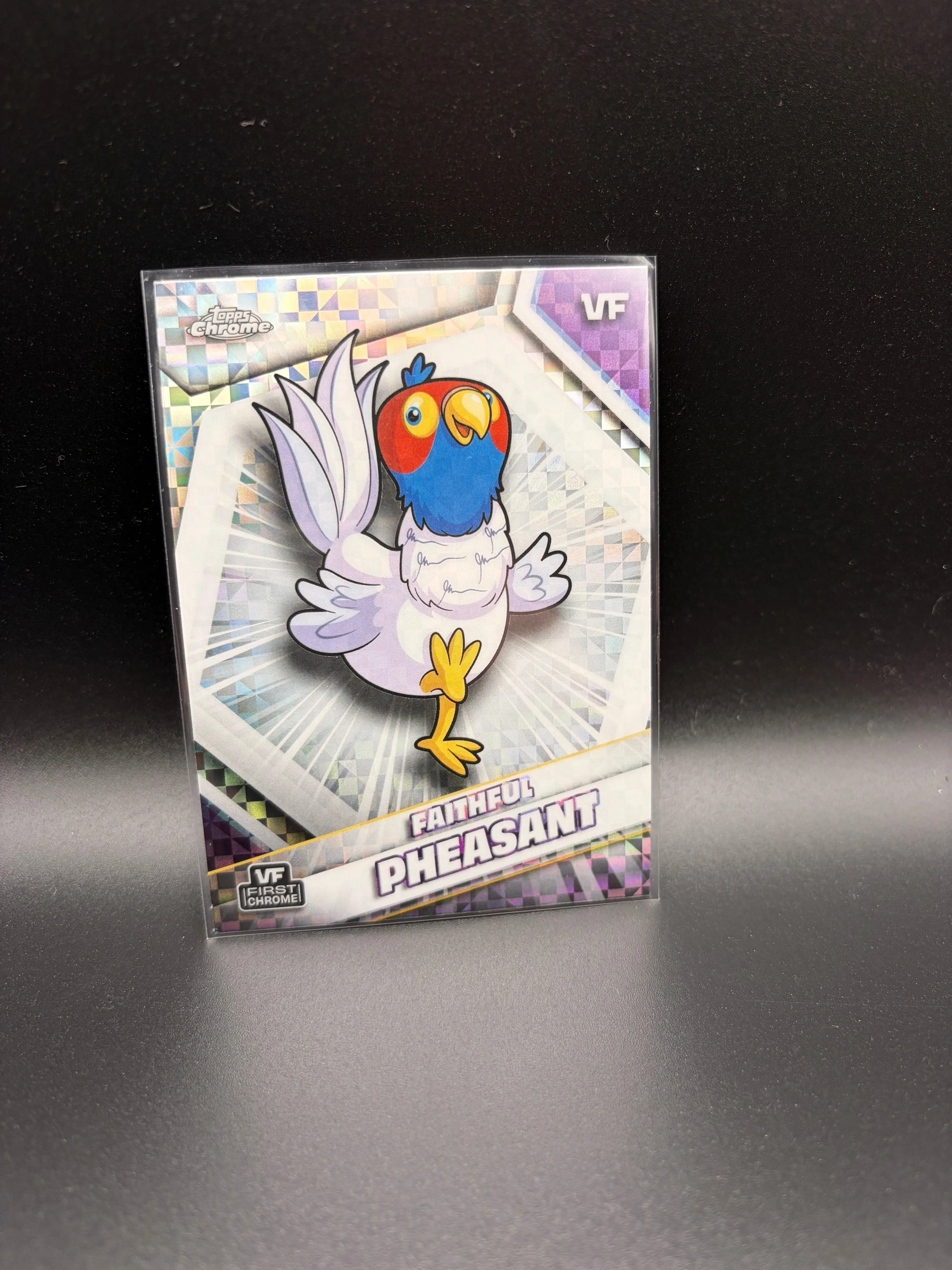 2026 Topps Chrome Veefriends - Faithful Pheasant - X-Fractor #73