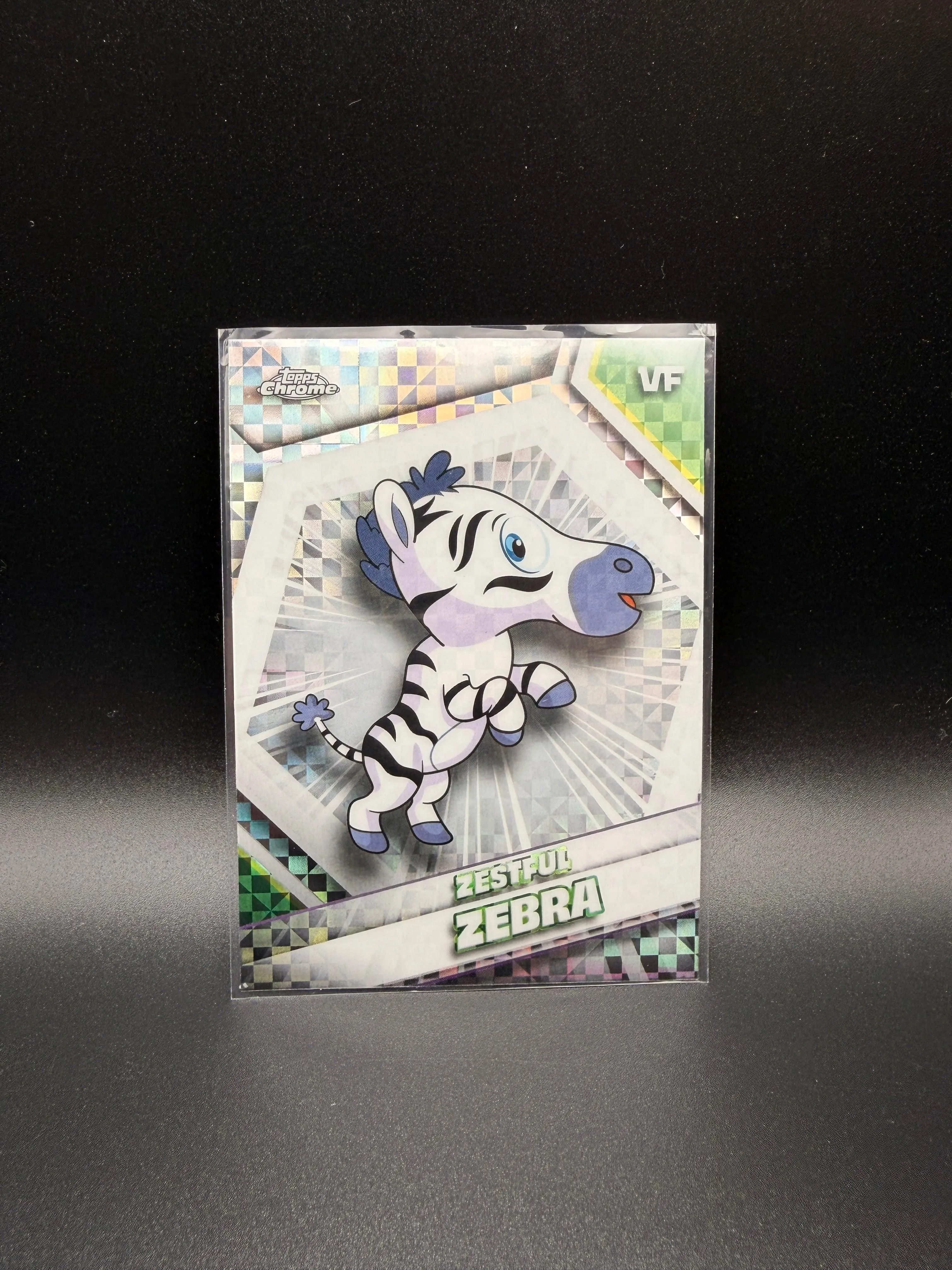 2026 Topps Chrome Veefriends - Zestful Zebra - X-Fractor #199