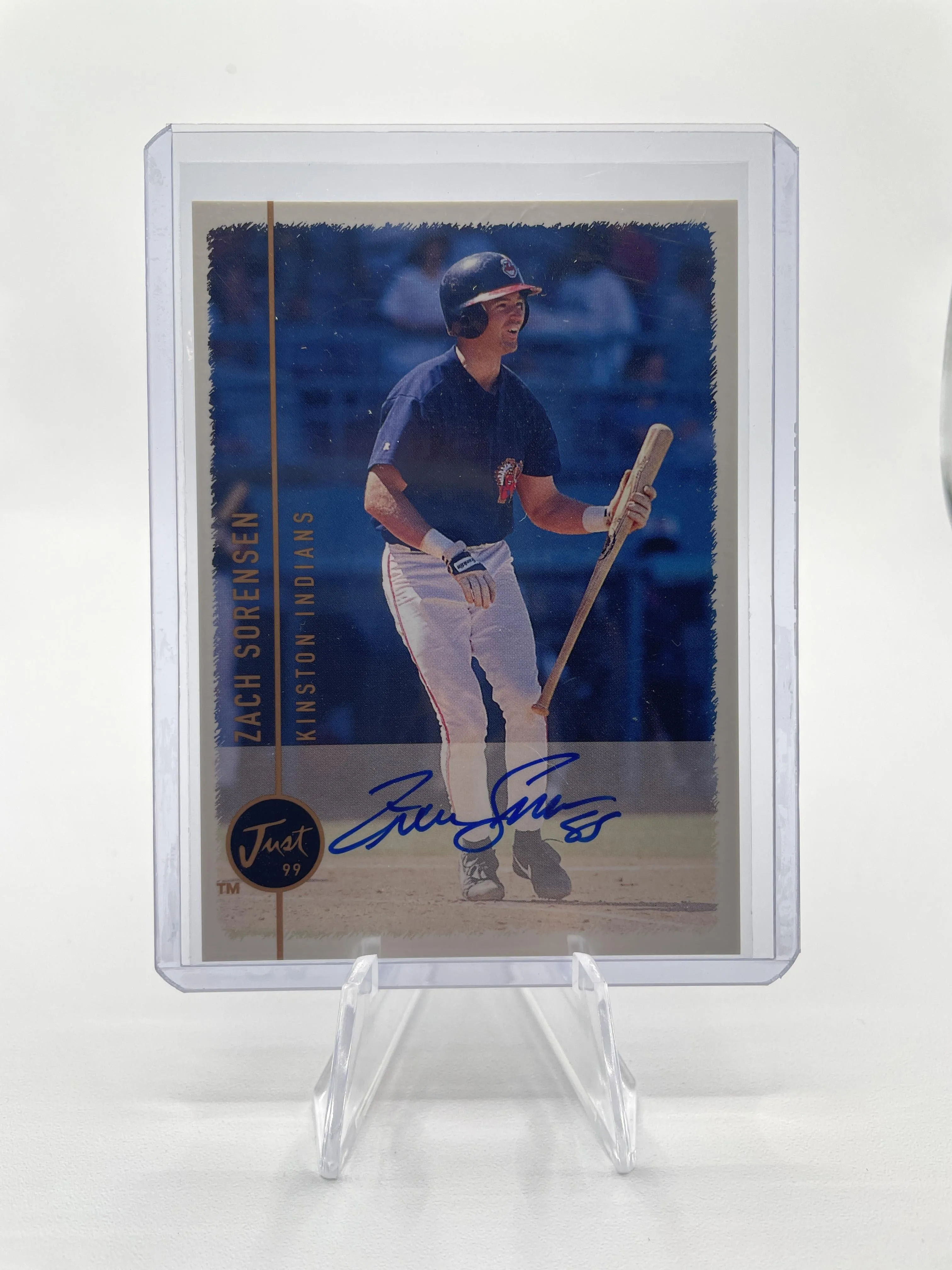 1997 Just Minors Zach Sorensen Limited Edition Rookie Auto SP