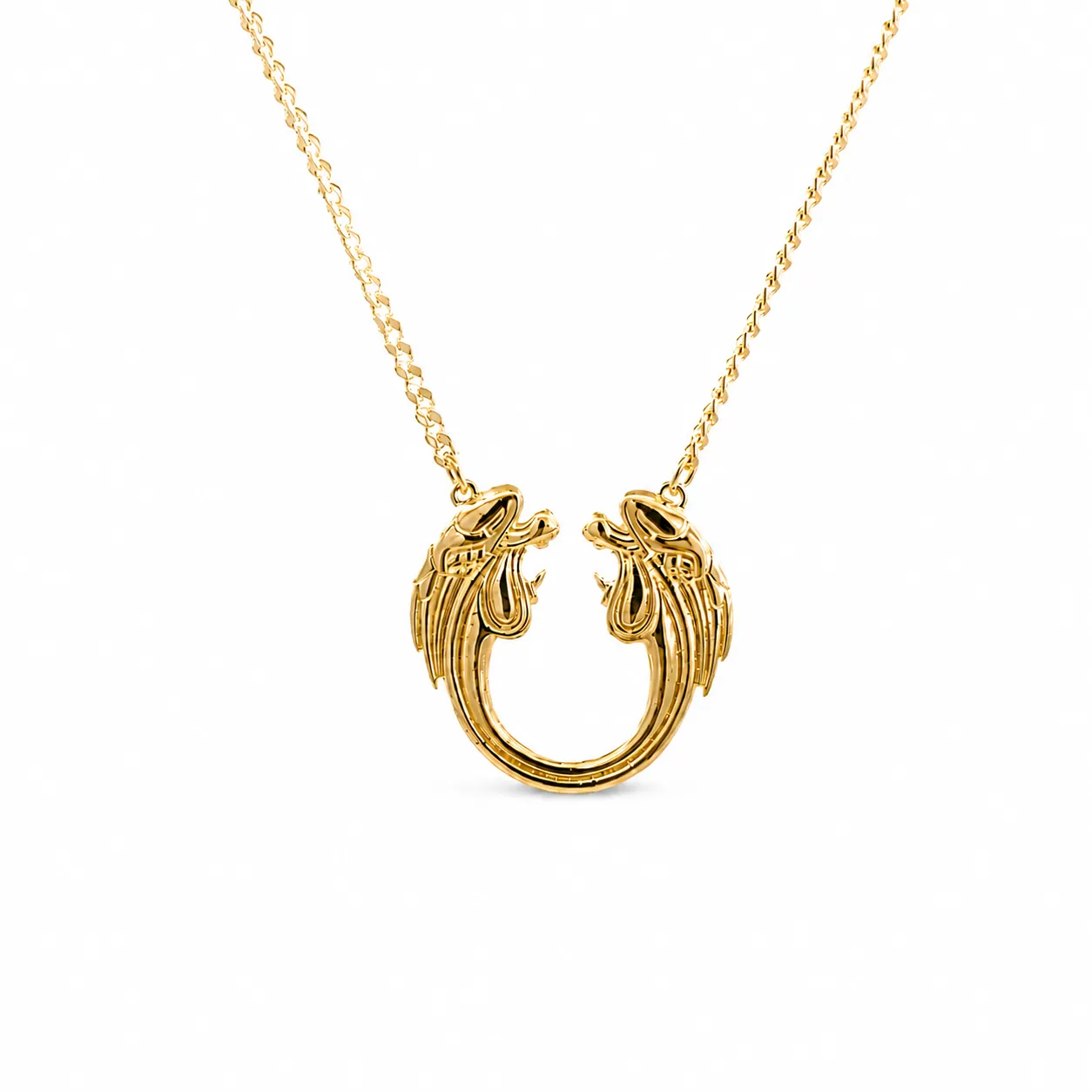 Jesus Christ Superstar Large Pendant Necklace (Gold Plated)