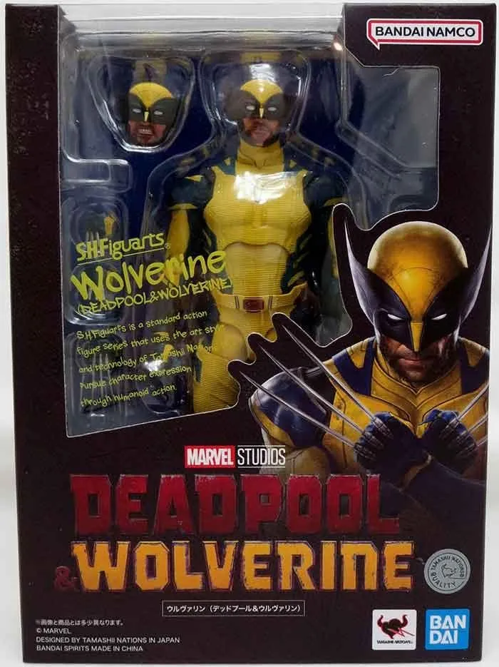 Bandai S.H. Figuarts Marvel Wolverine From Deadpool & Wolverine Action Figure