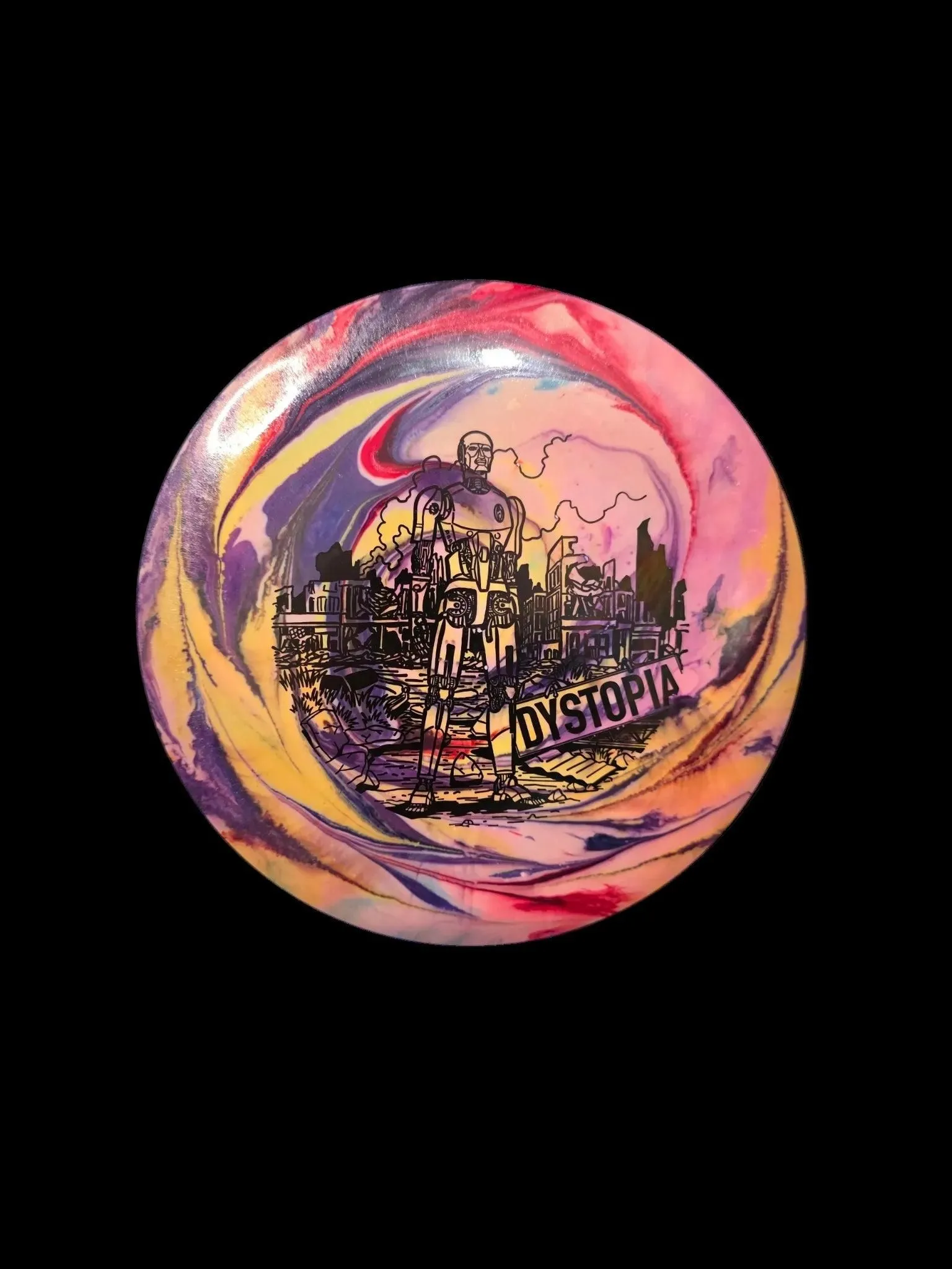 Hand Dyed Dystopia in Survival Plastic