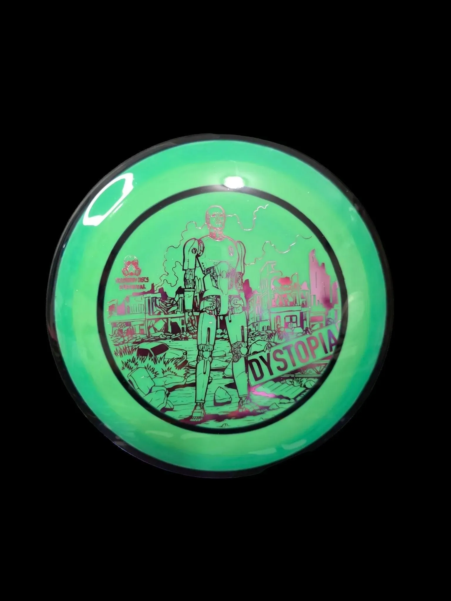 Hand Dyed Dystopia in Survival Plastic