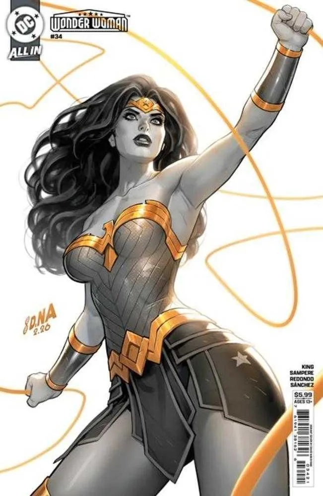 Wonder Woman #34 Cover B David Nakayama Card Stock Variant