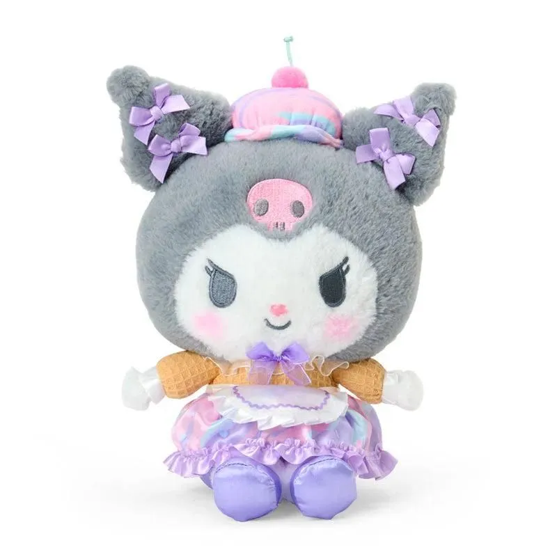 KUROMI Sanrio Character "Dreamy Ice Cream Parlor Design" (M) Plush