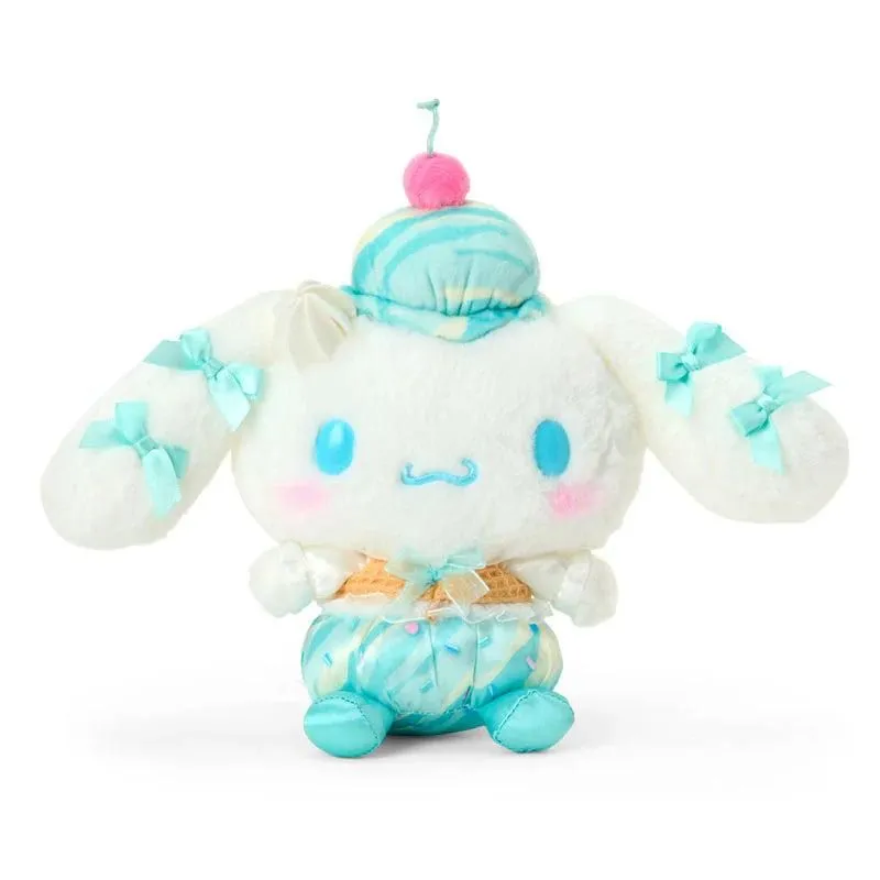 CINNAMOROLL Sanrio Character "Dreamy Ice Cream Parlor Design" (M) Plush