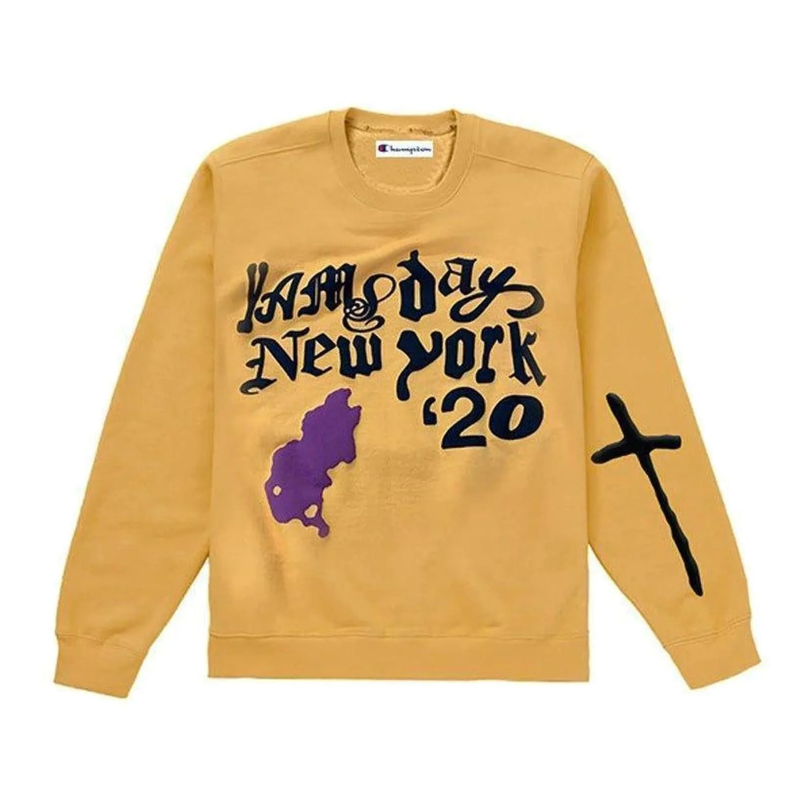 Cactus Plant Flea Market Yams Day In Loving Memory L/S Tee Yellow