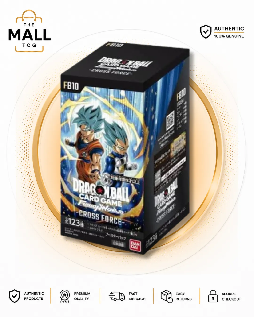Dragon Ball Fusion World FB10 Cross Force Booster Box | Japanese Edition