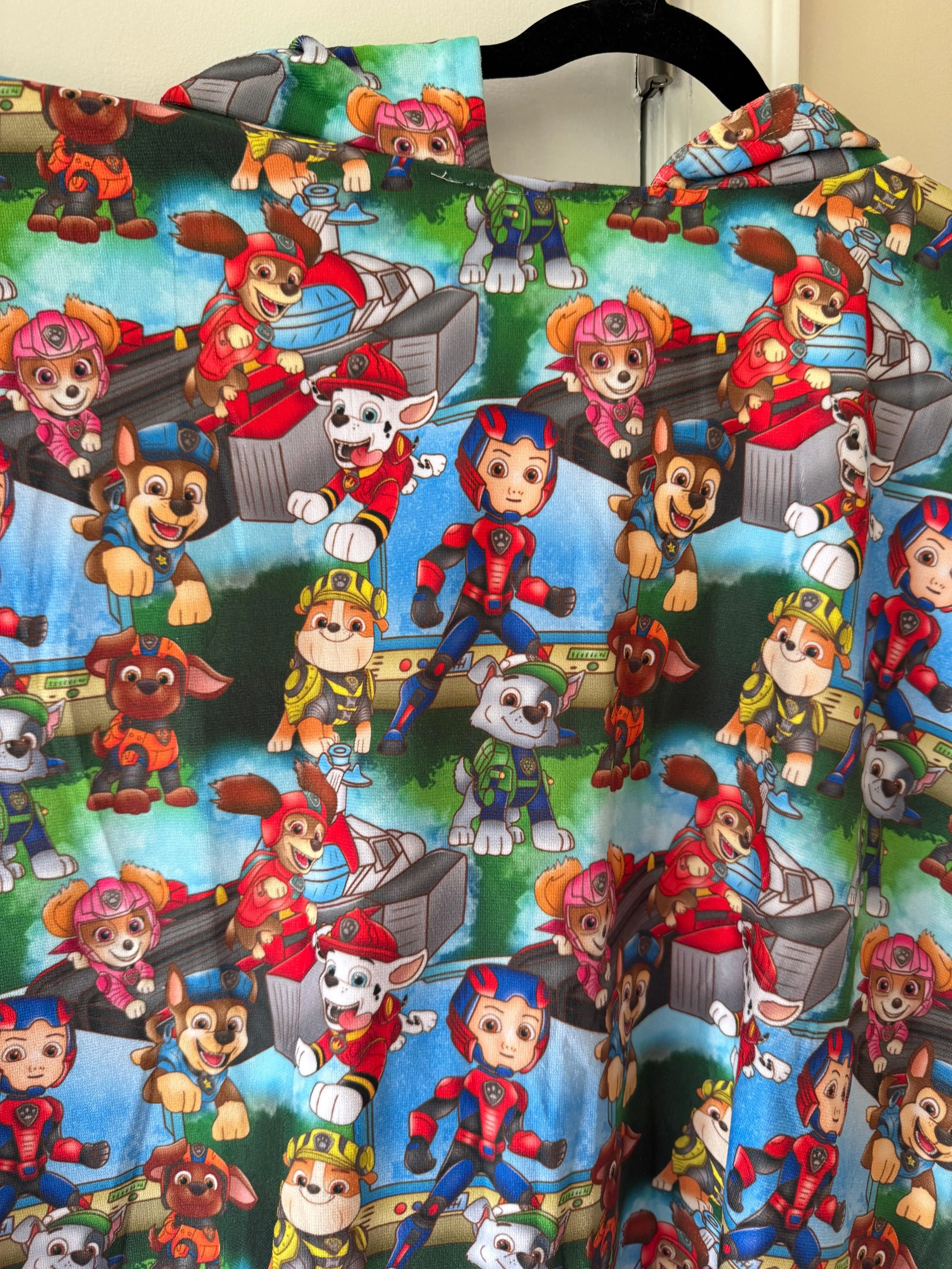 Super Pups Hooded Beach Towel