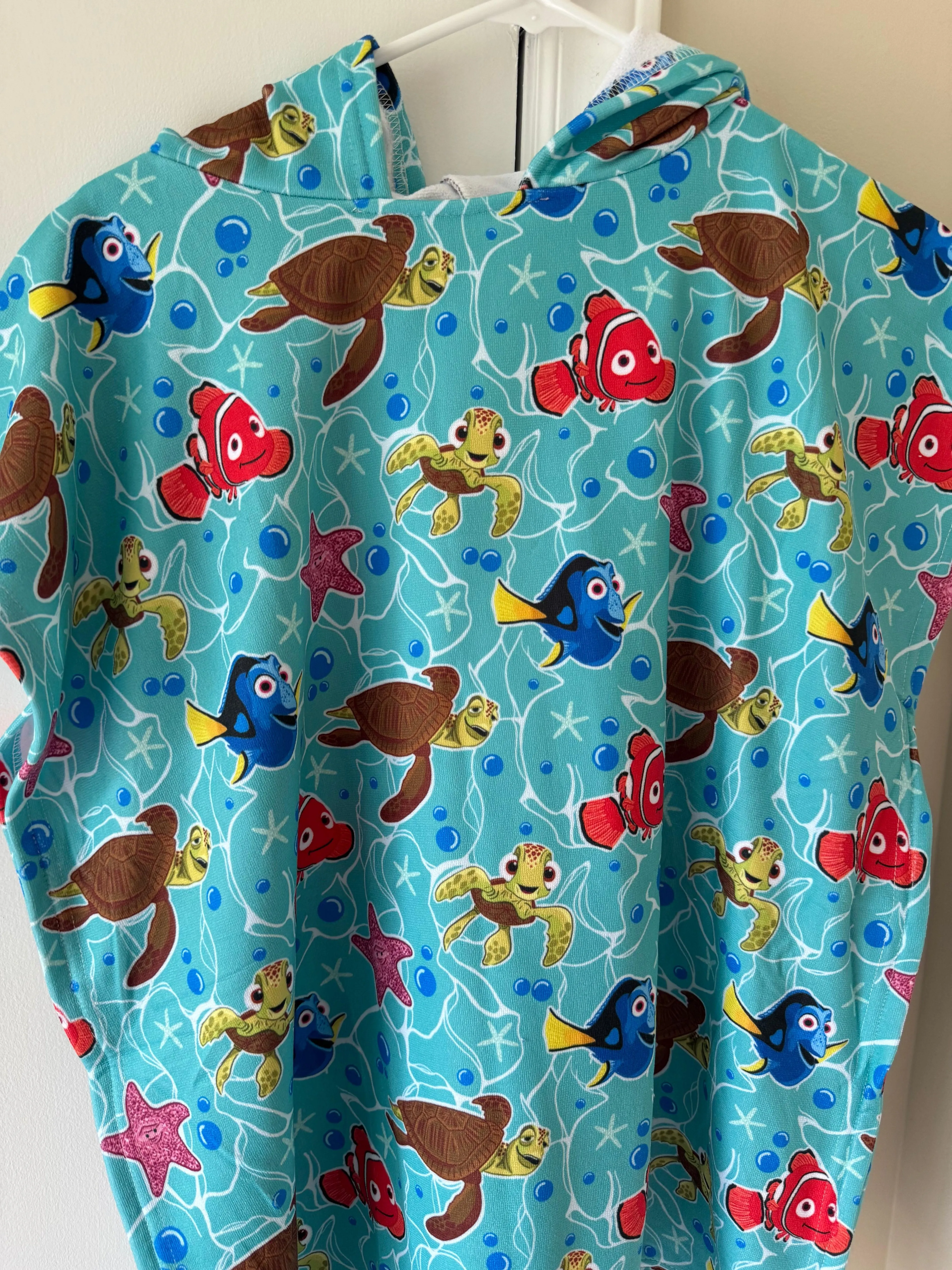Fish Friends Hooded Beach Towel