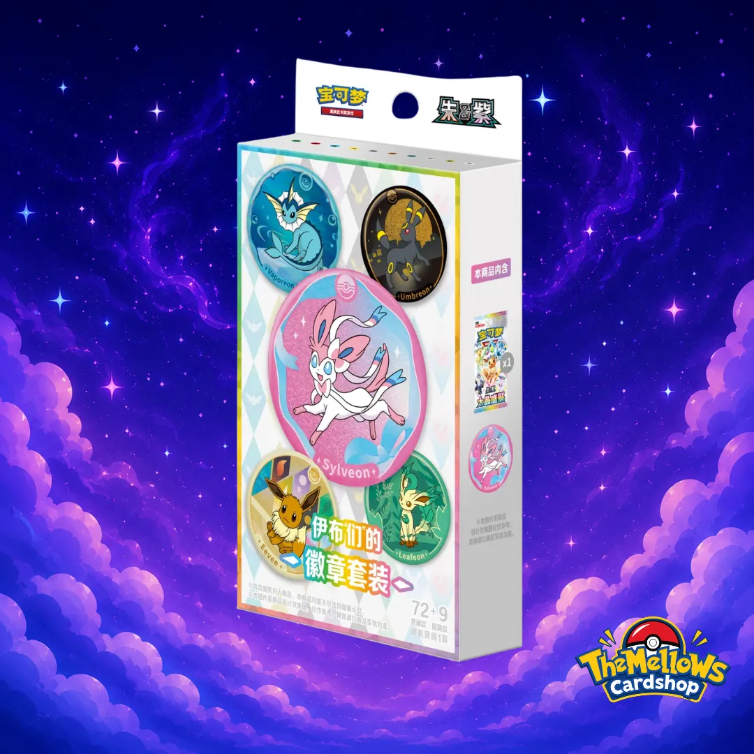 Terastal Gathering "Random" Badge Set (S-Chinese)
