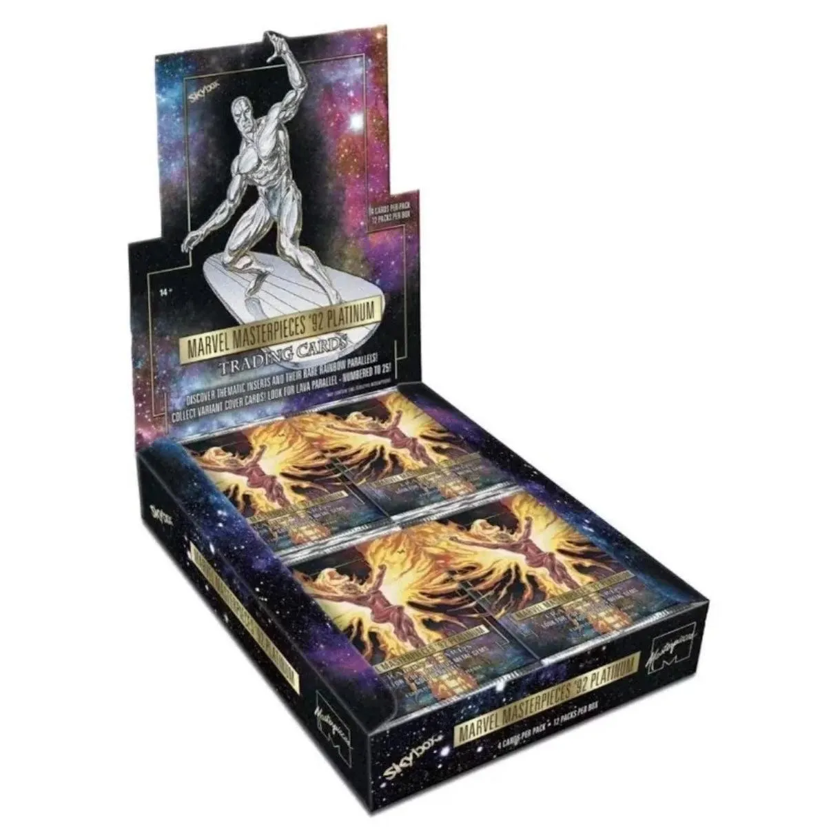 2023 Upper Deck '92 Marvel Masterpieces Platinum Trading Cards Hobby Box