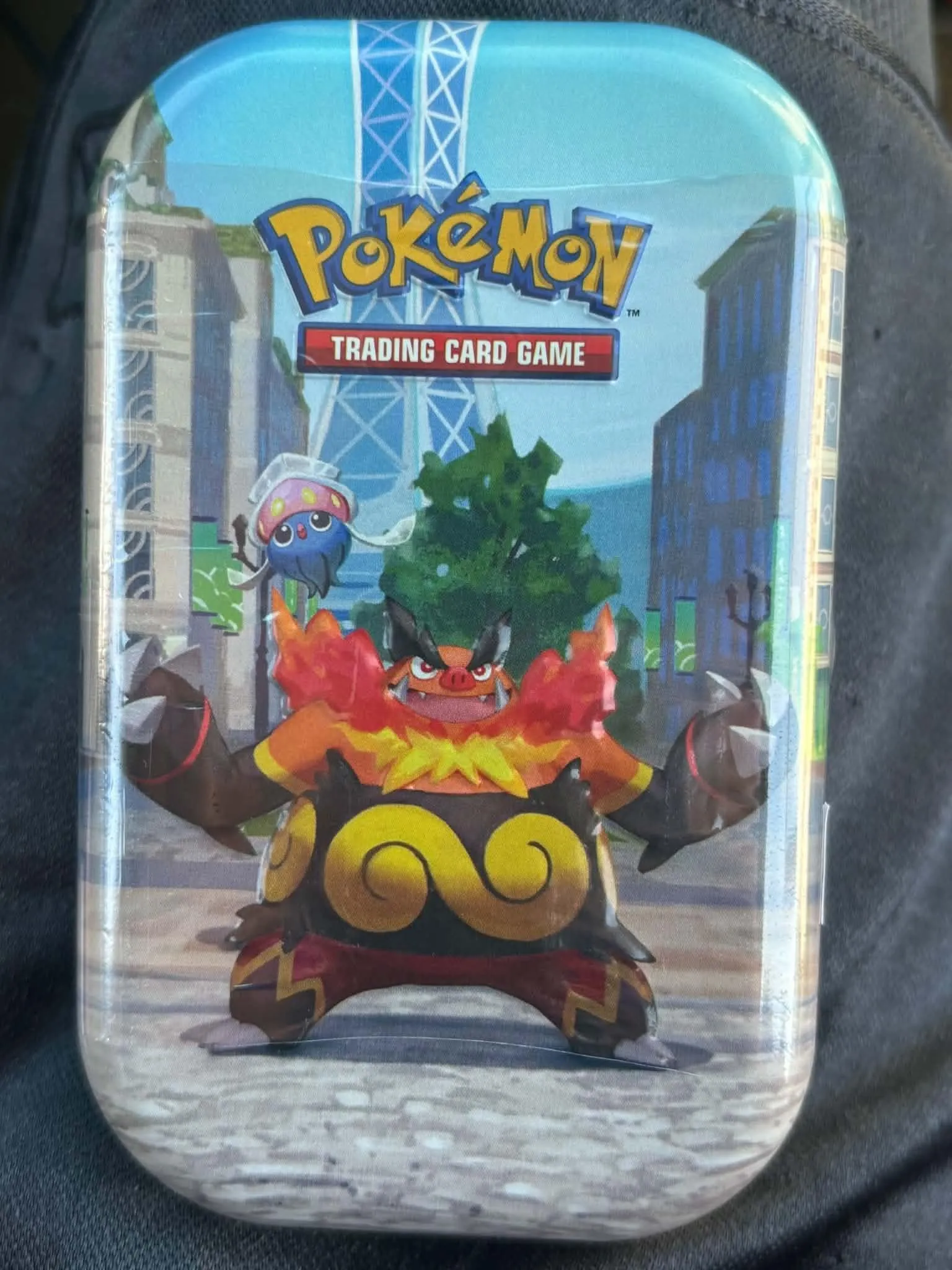 Lumiose City Mini Tin [Emboar & Inkay] Miscellaneous Cards & Products Pokemon Sealed Normal English Trading Card Sealed