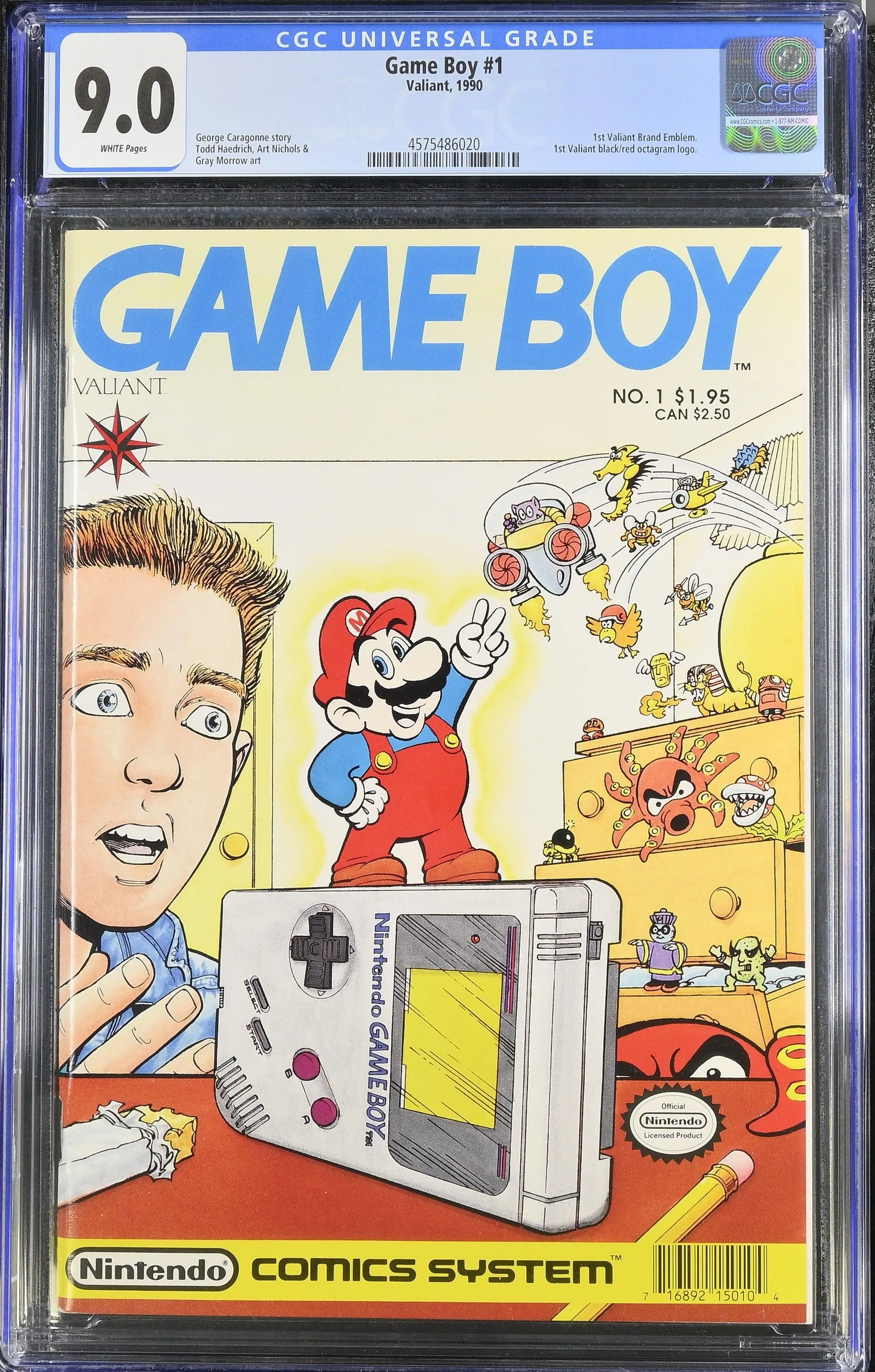 Game Boy #1 (1990) CGC 9.0
