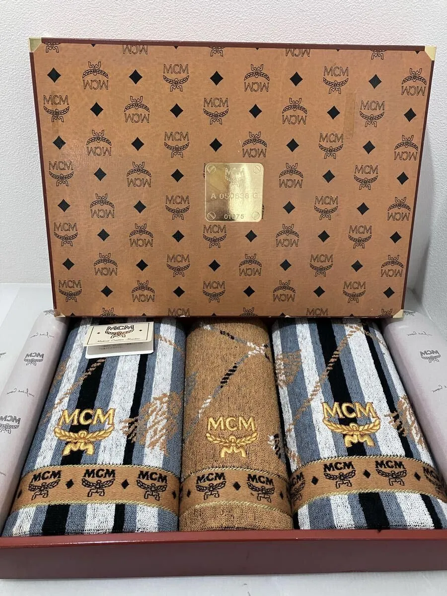 MCM Face Towel Wash Towel 100% Cotton Brand Towel