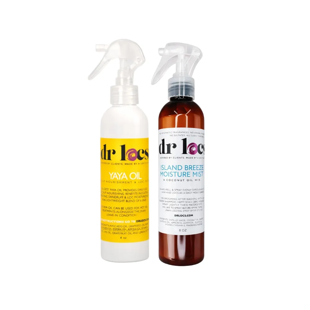 Island Breeze Moisture Mix (8oz) & Yaya Oil (8oz)