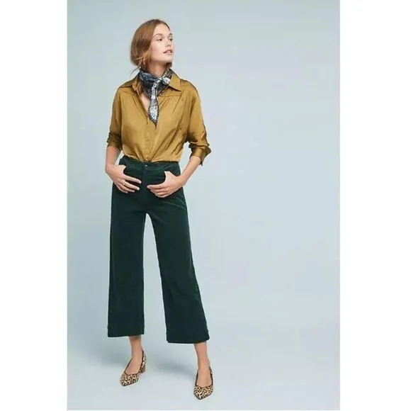 Product image for AG The Etta Ultra High-Rise Corduroy Wide-Leg Jeans