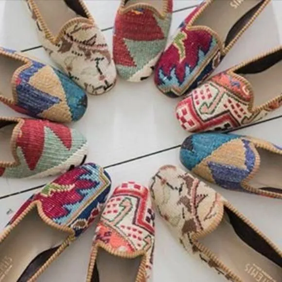 Product image for Artemis Design Co. Sumak Kilim Loafers